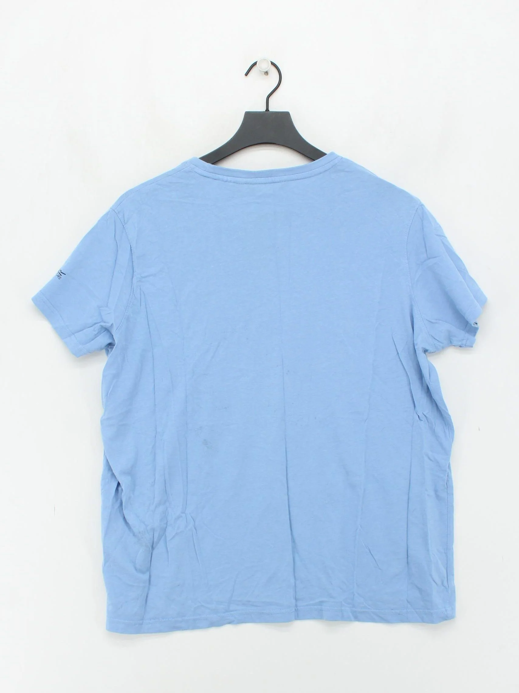 Regatta Men's T-Shirt L Blue Graphic 100% Other Basic - Image 2