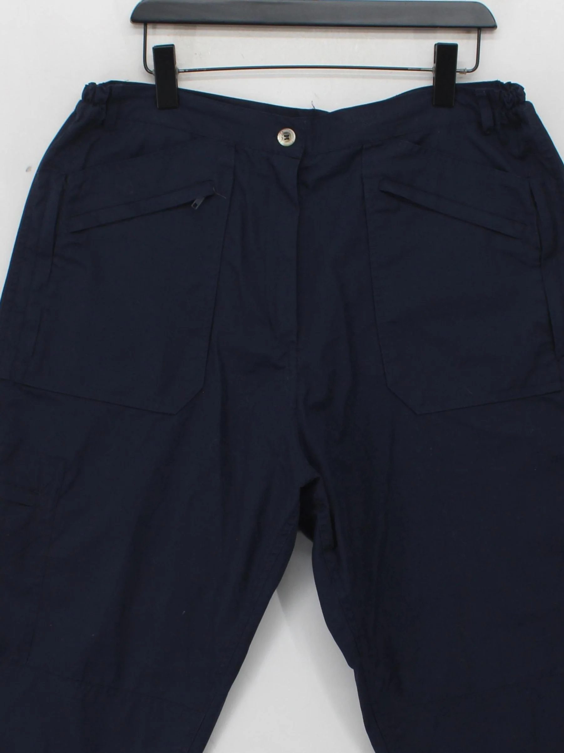 Regatta Men's Trousers S Blue Polyester with Cotton Straight Capri - Image 3
