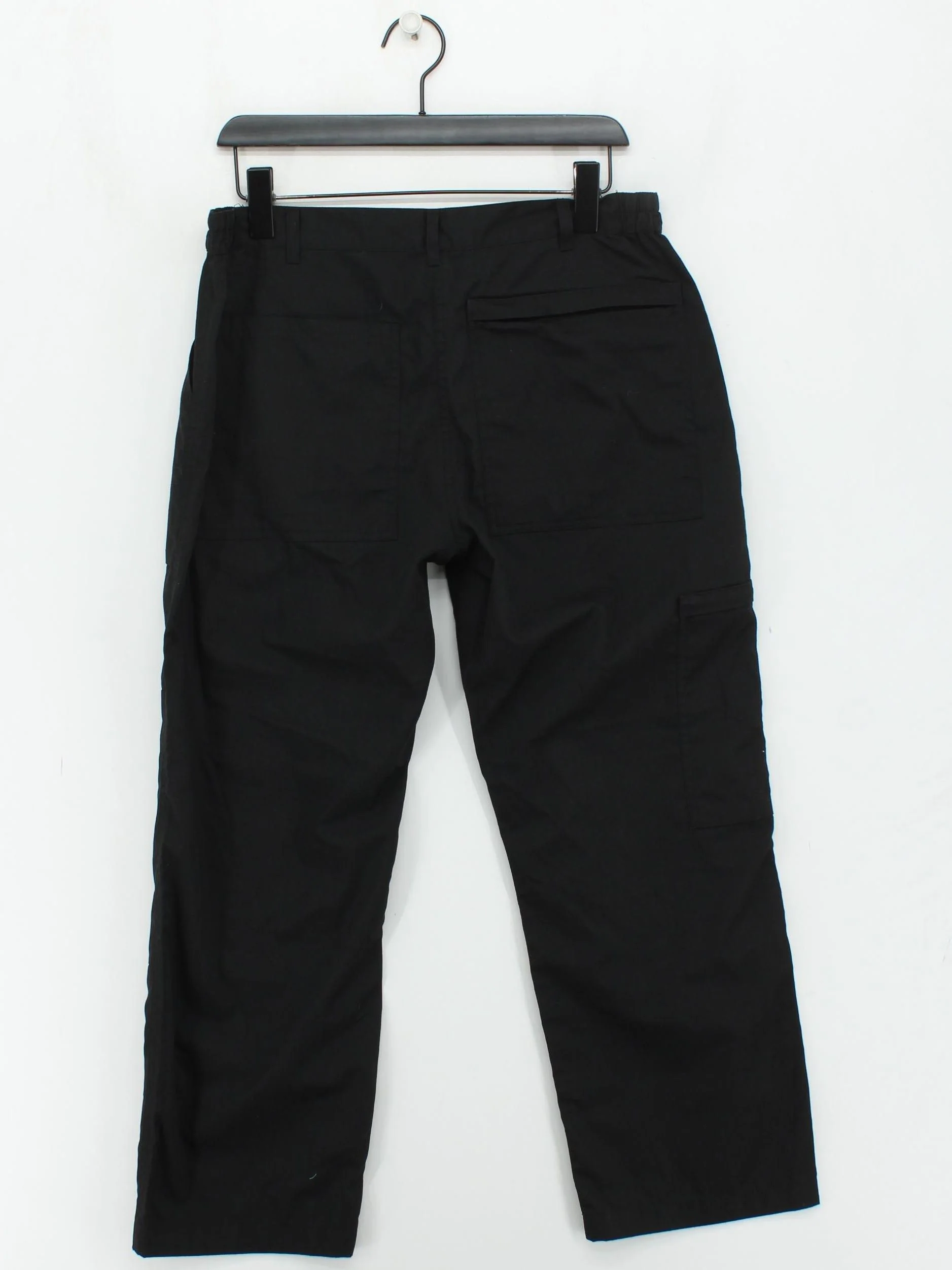 Regatta Men's Trousers W 34 in Black Polyester with Cotton Straight Cargo - Image 2