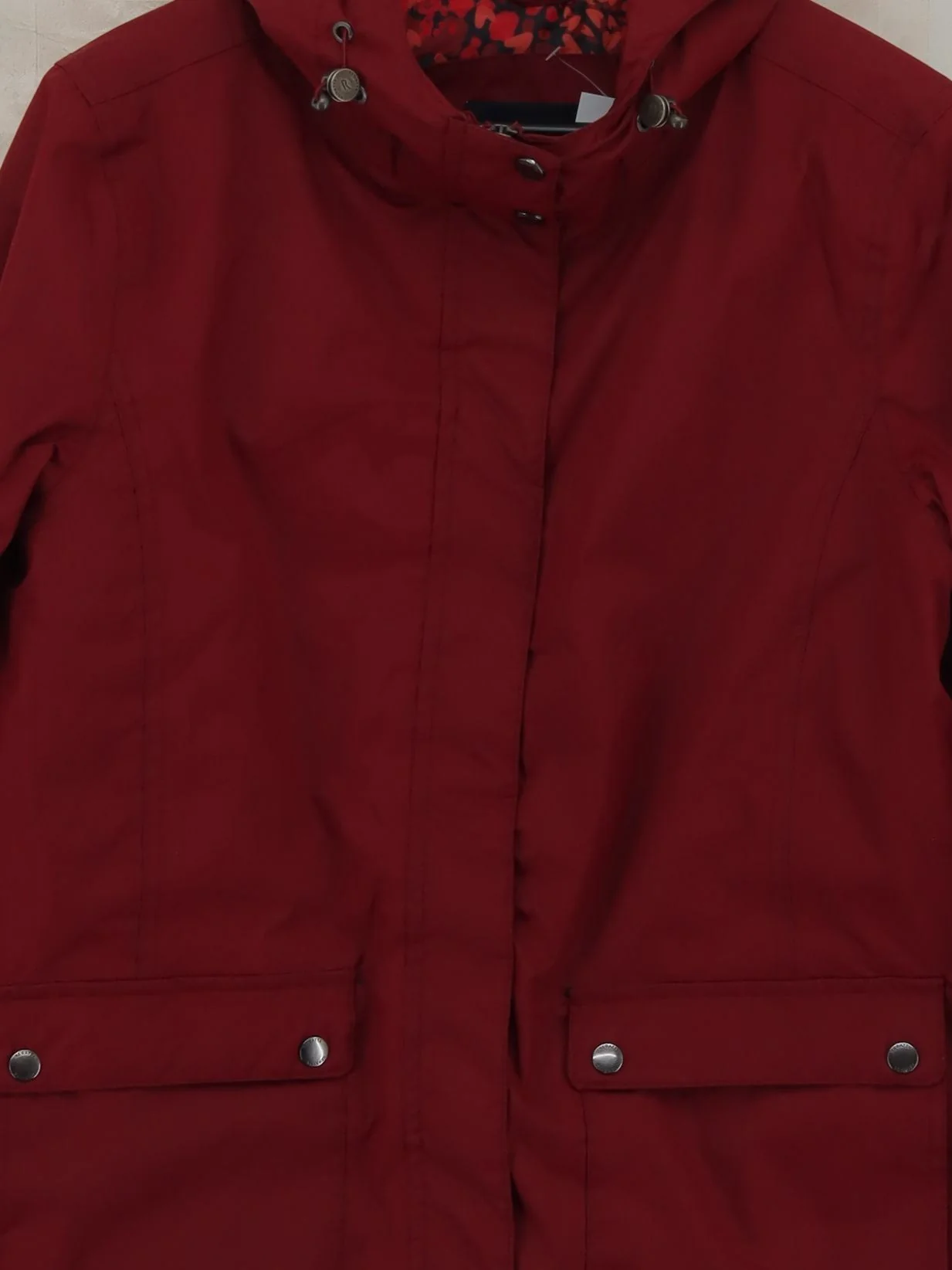 Regatta Parka jacket red - Image 3