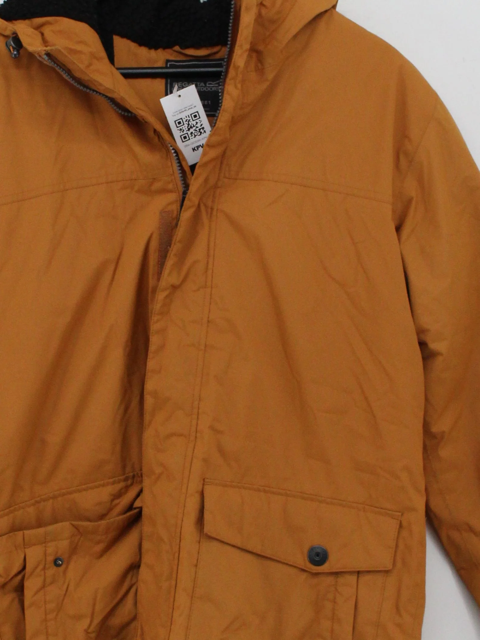 Regatta Parka jacket yellow - Image 3