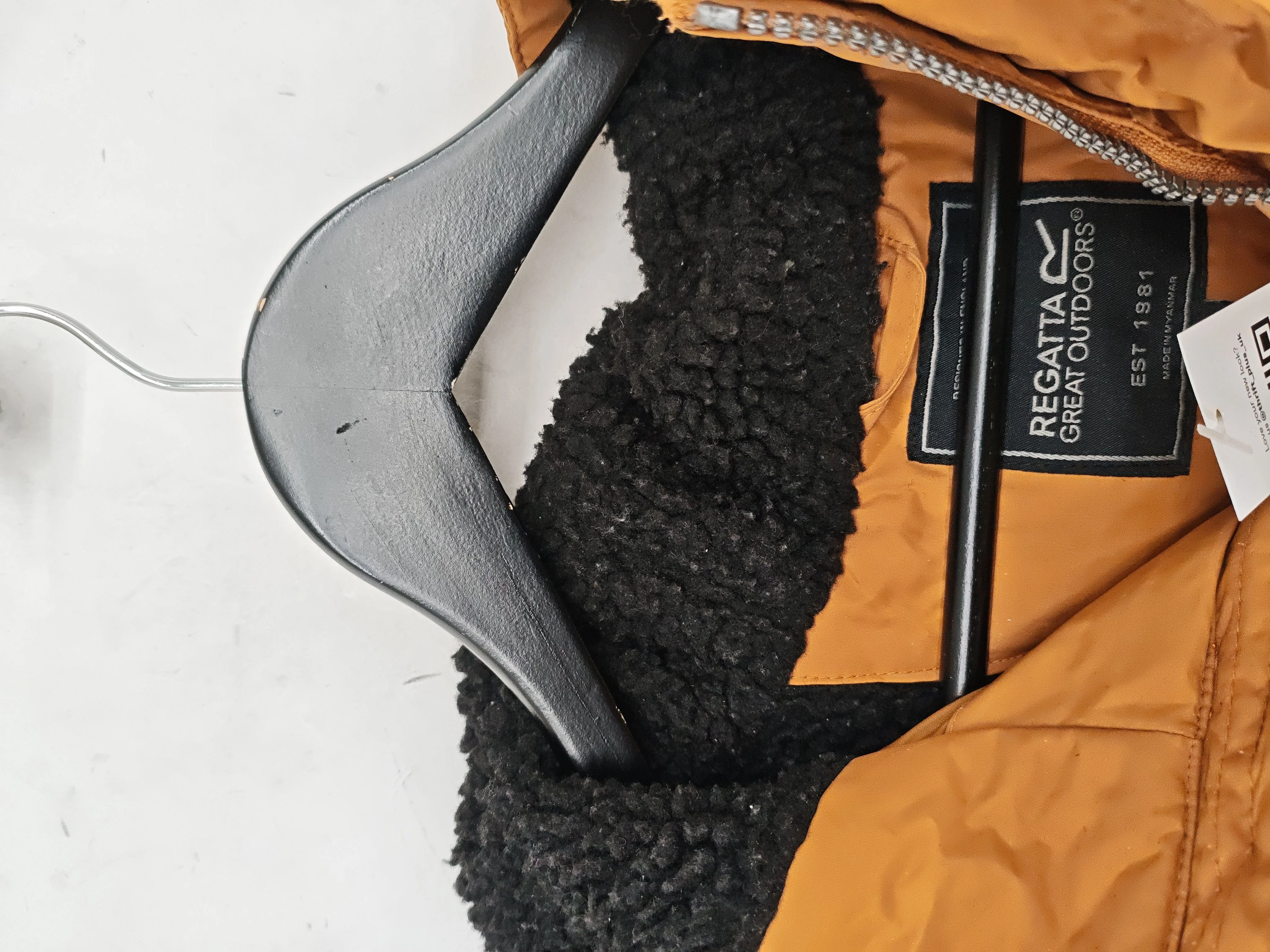 Regatta Parka jacket yellow - Image 5