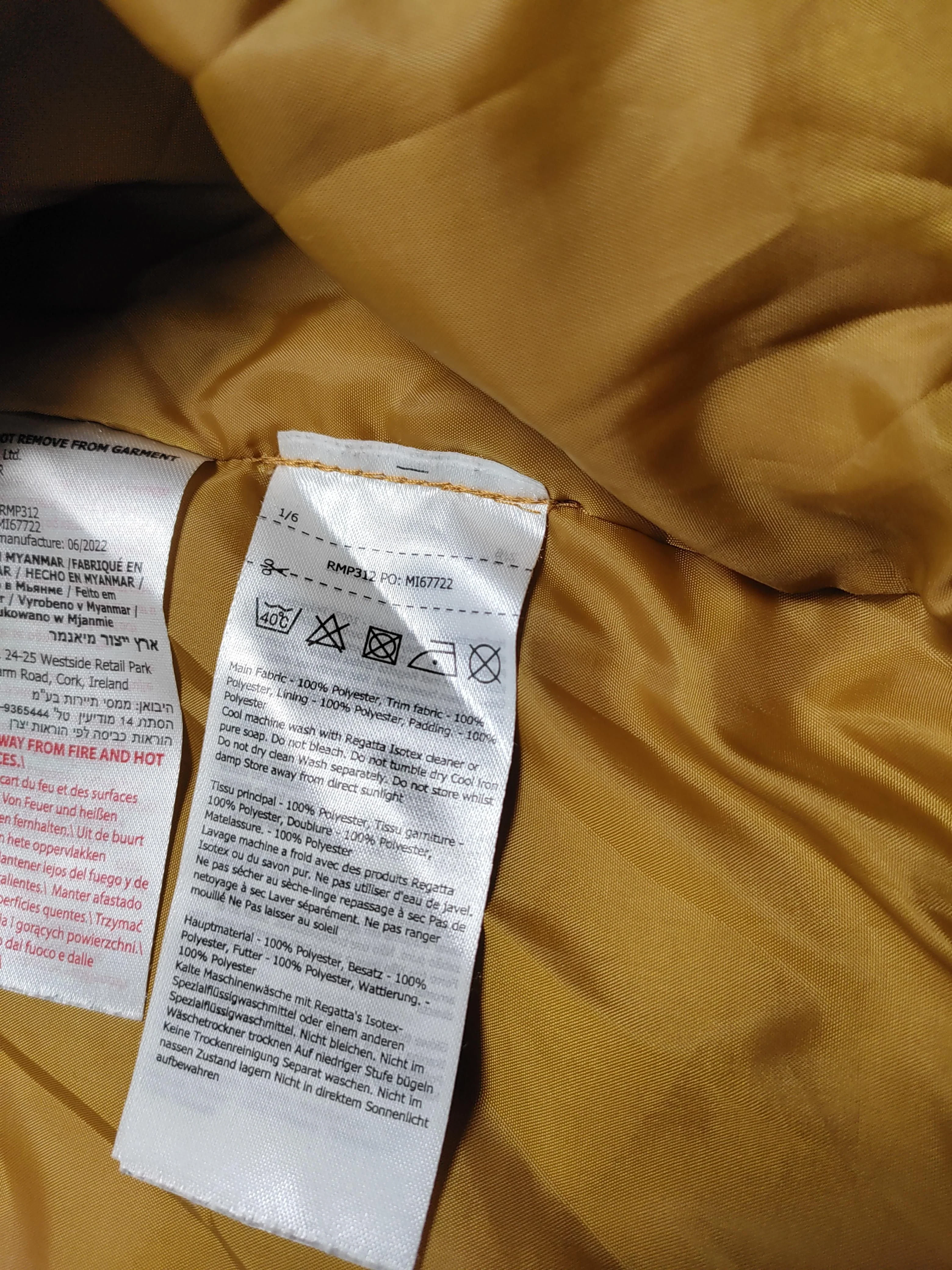 Regatta Parka jacket yellow - Image 7
