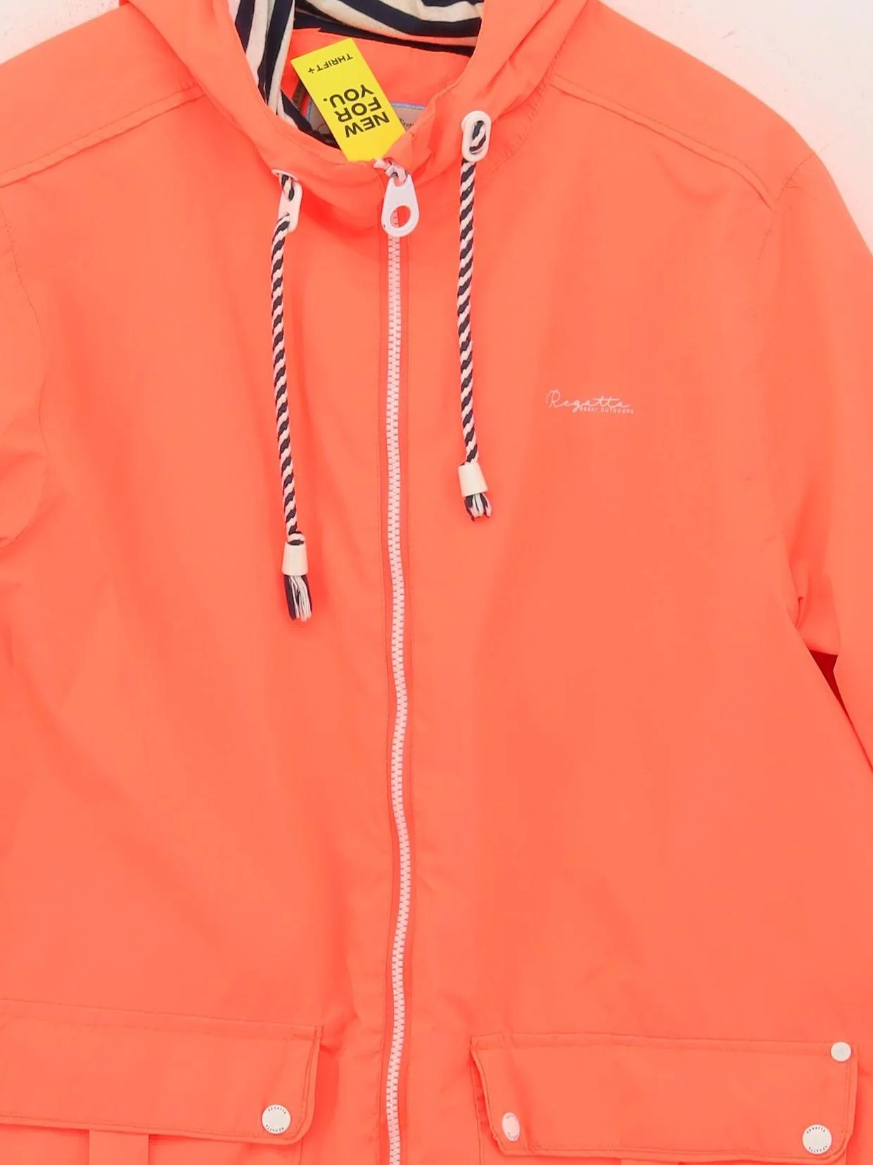 Regatta Rain Coat jacket orange - Image 3