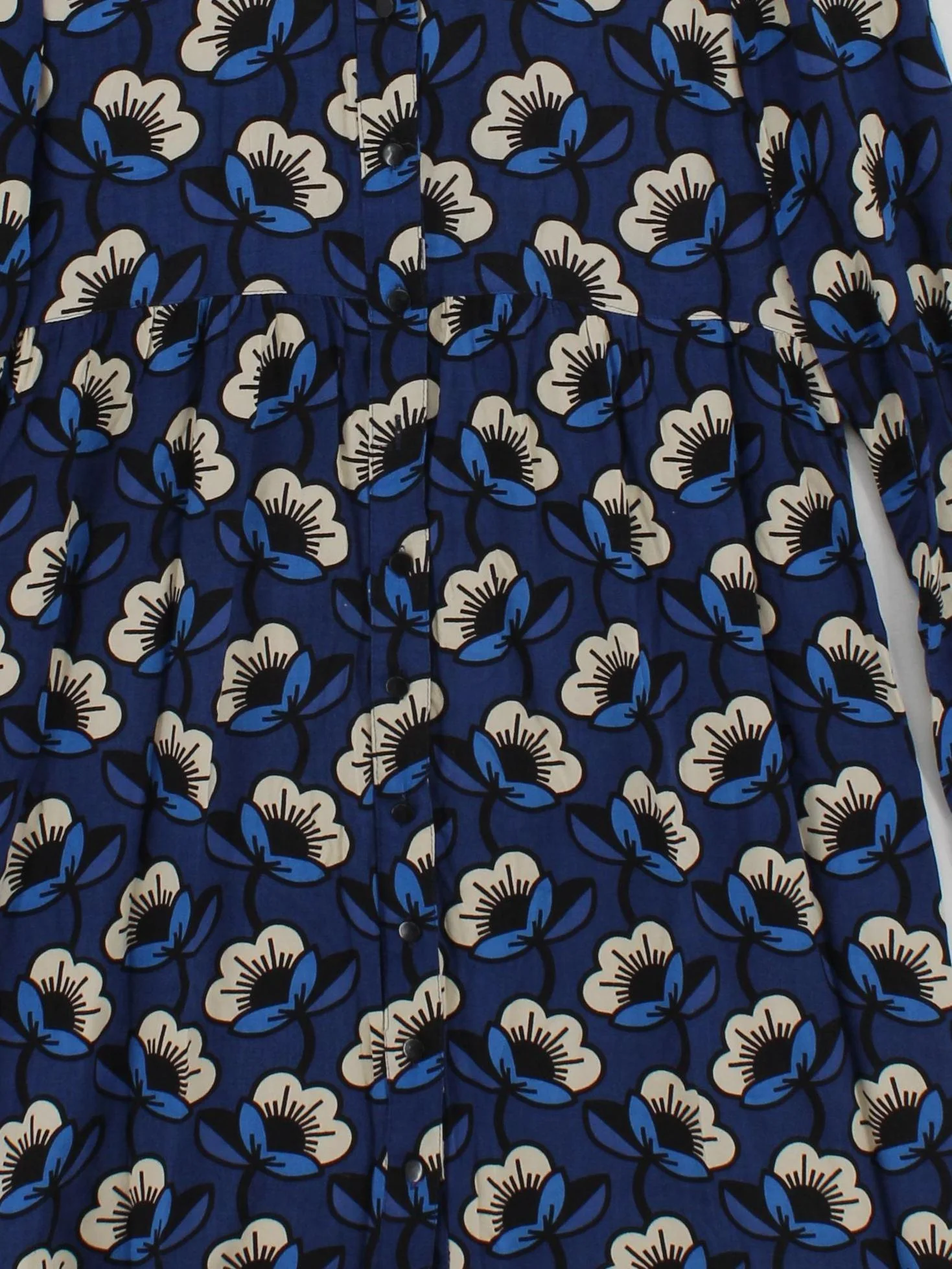 Regatta Shirt Midi Dress UK12 in Blue - Image 3