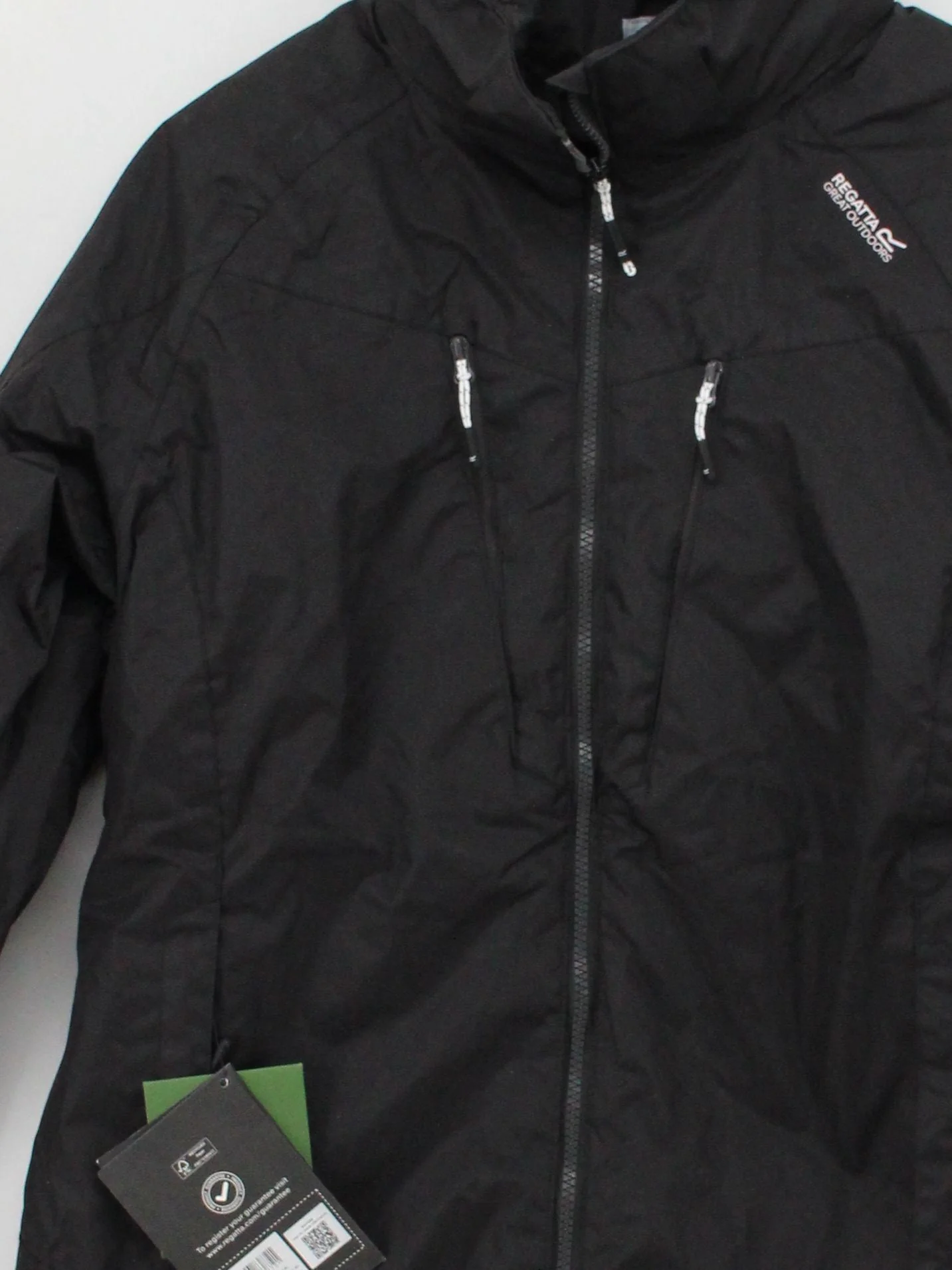 Regatta Windbreaker jacket black - Image 3