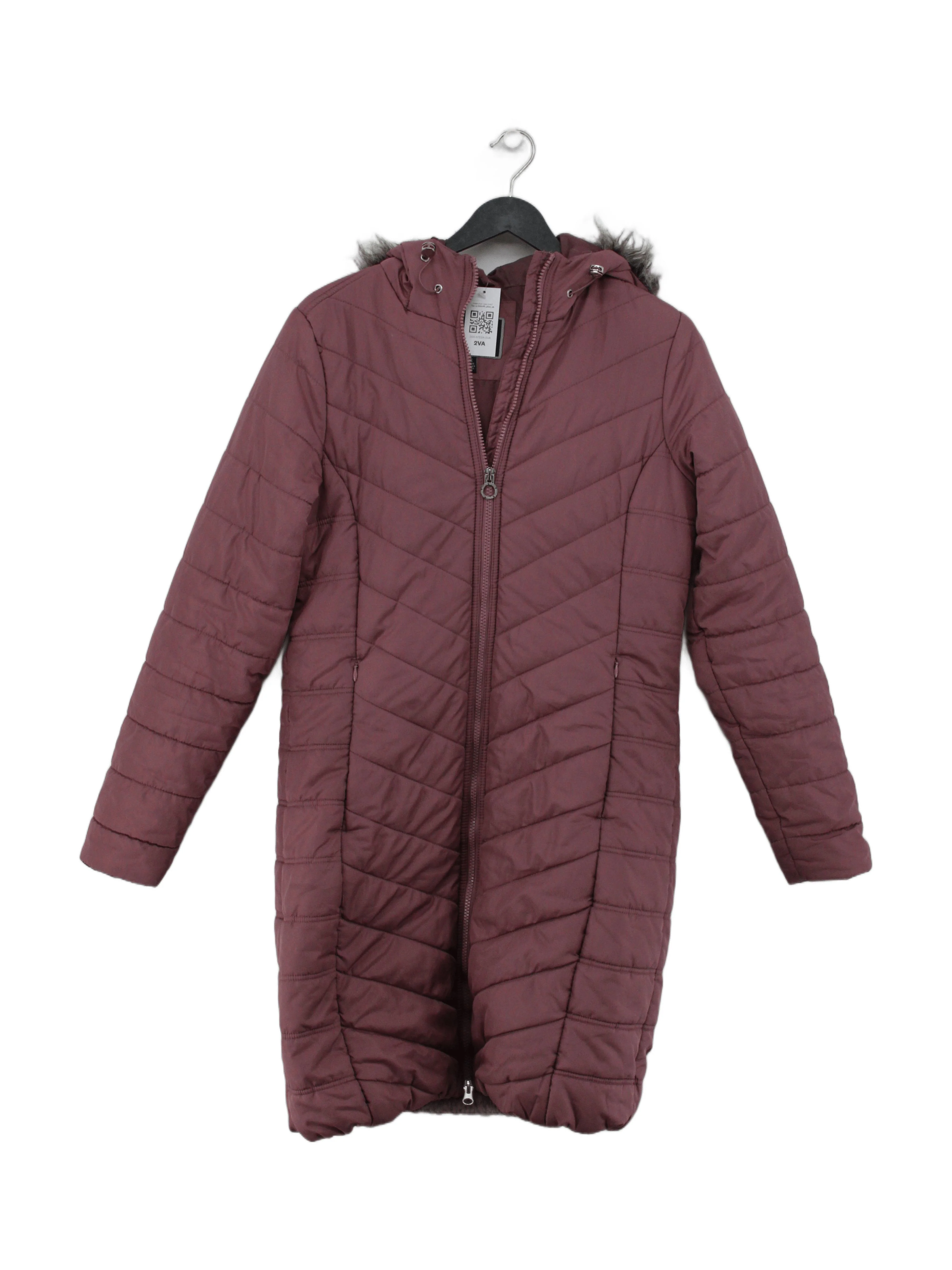Regatta Women's Coat UK 12 Pink 100% Polyester Puffer Jacket