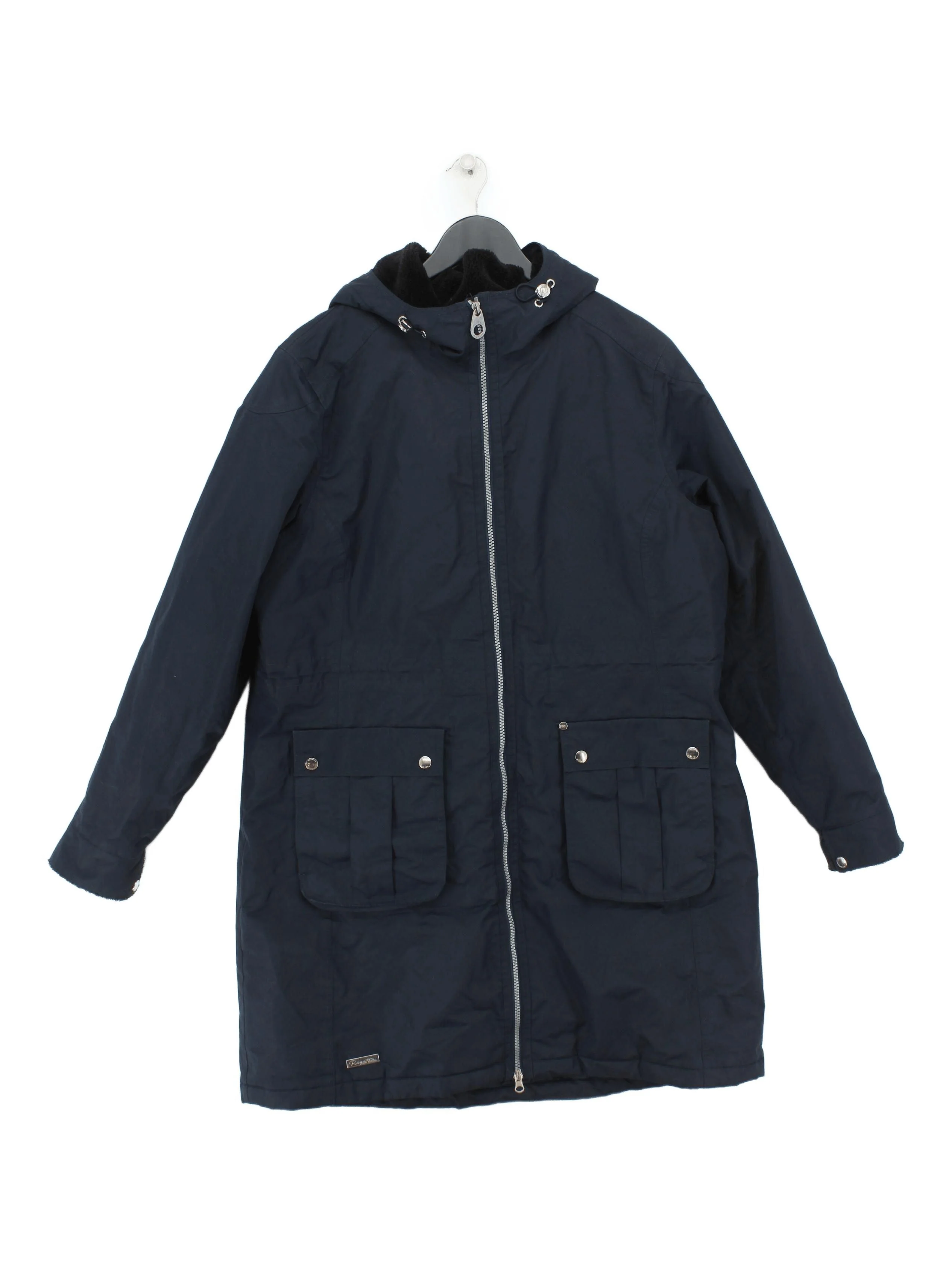Regatta Women's Coat XL Blue 100% Polyester Parka