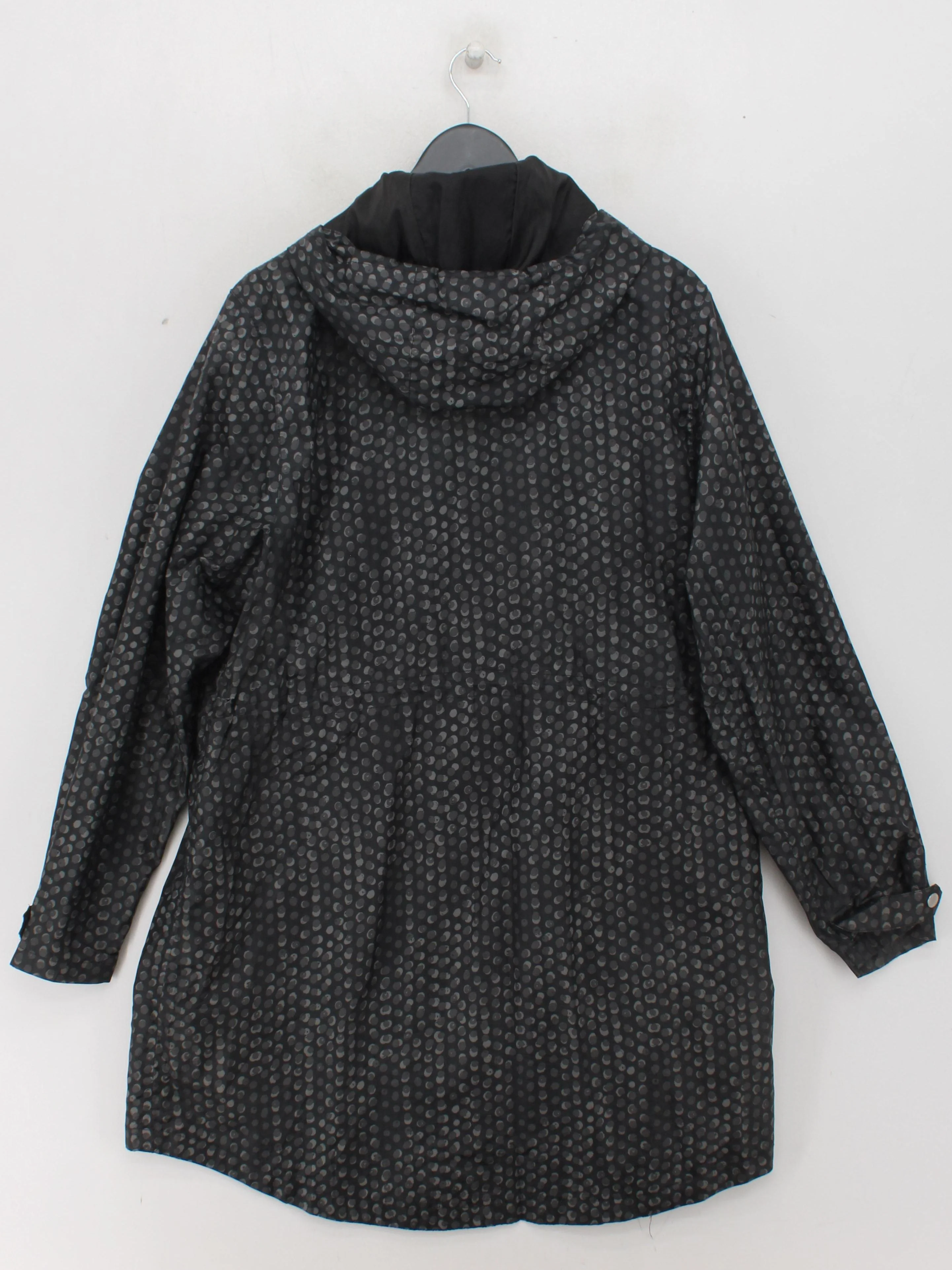 Regatta Women's Coat XXL Black Polkadot 100% Polyester Rain Coat - Image 2