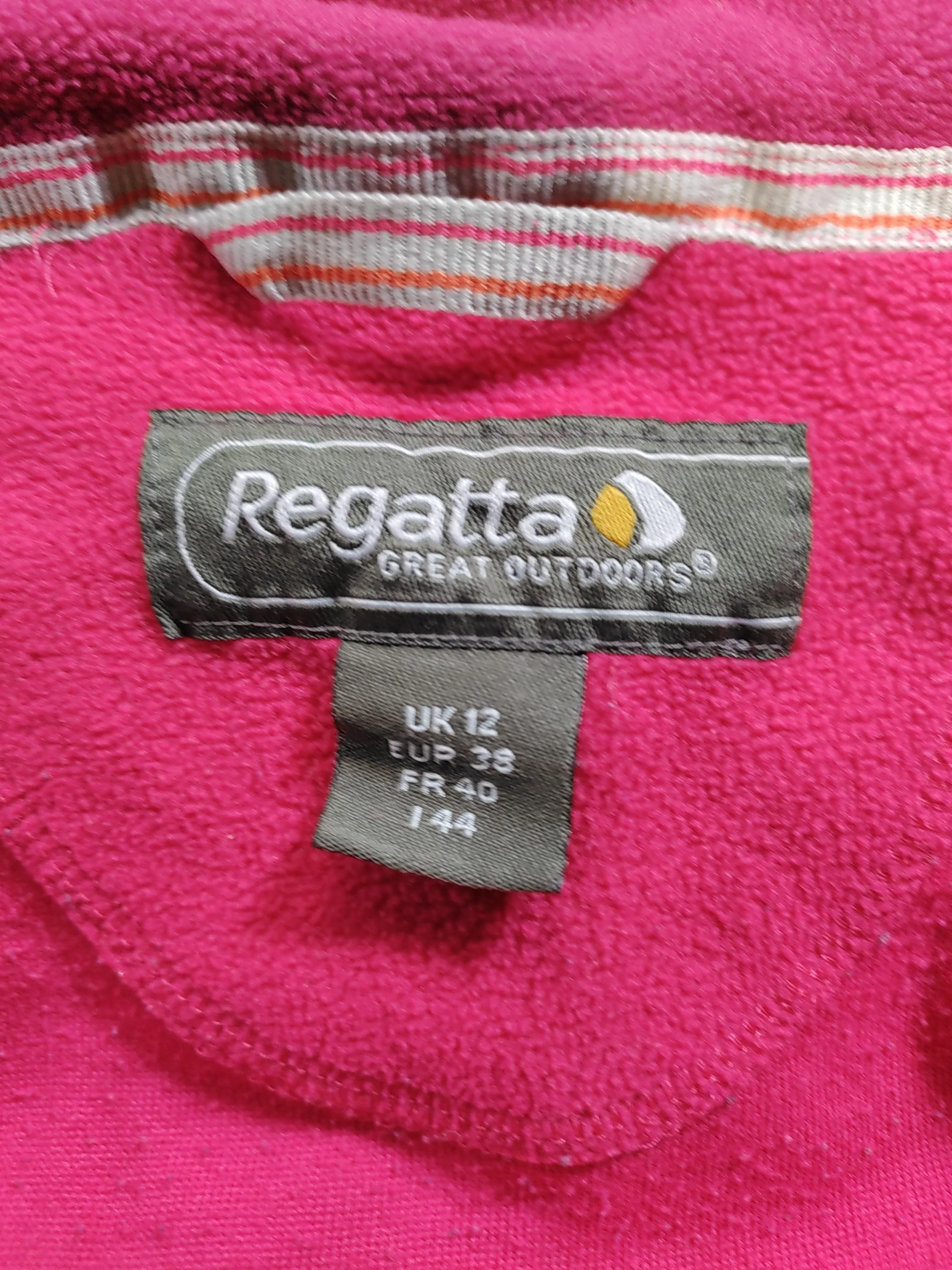 Regatta Women's Hoodie M Red 100% Polyester Full Zip - Image 5