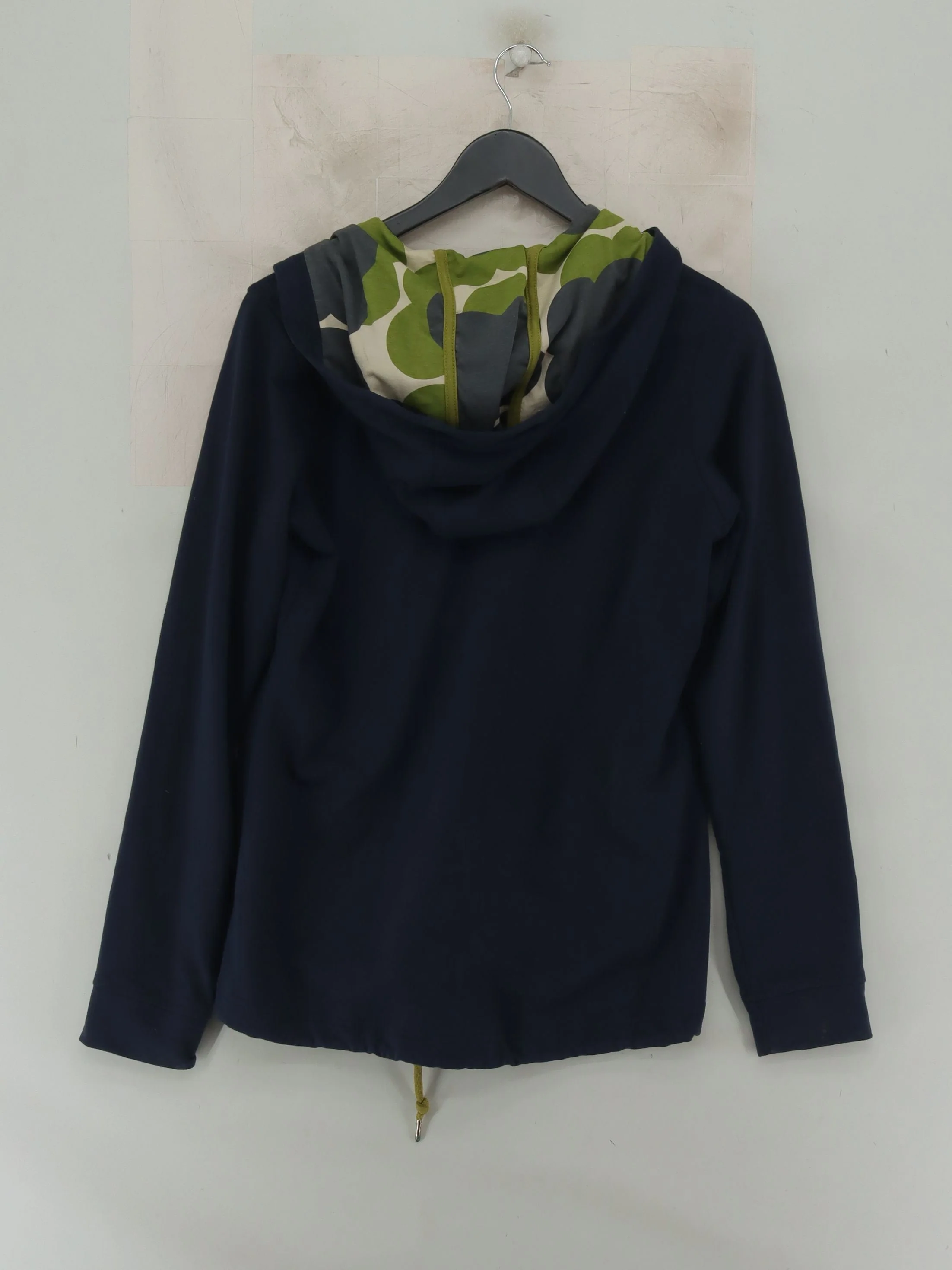 Regatta Women's Hoodie UK 14 Blue Geometric Cotton with Polyester Pullover - Image 2