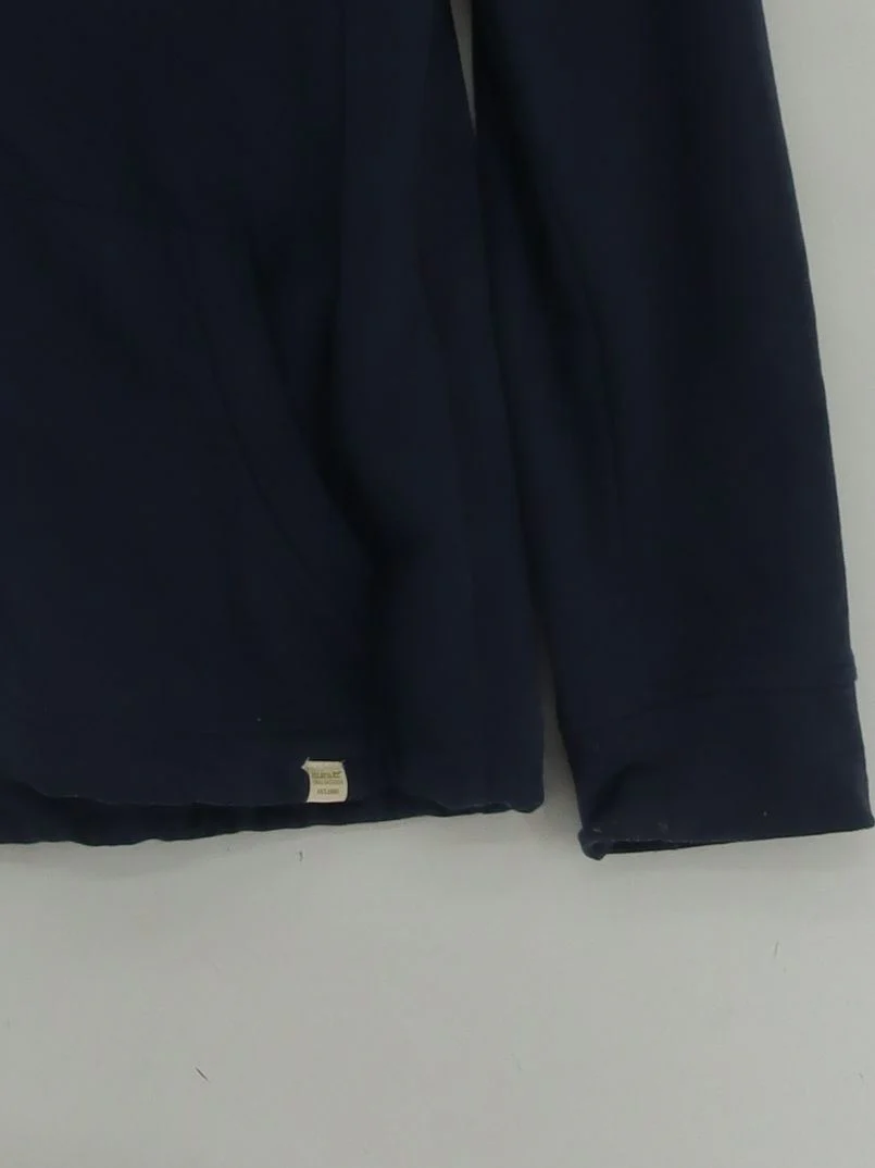 Regatta Women's Hoodie UK 14 Blue Geometric Cotton with Polyester Pullover - Image 4