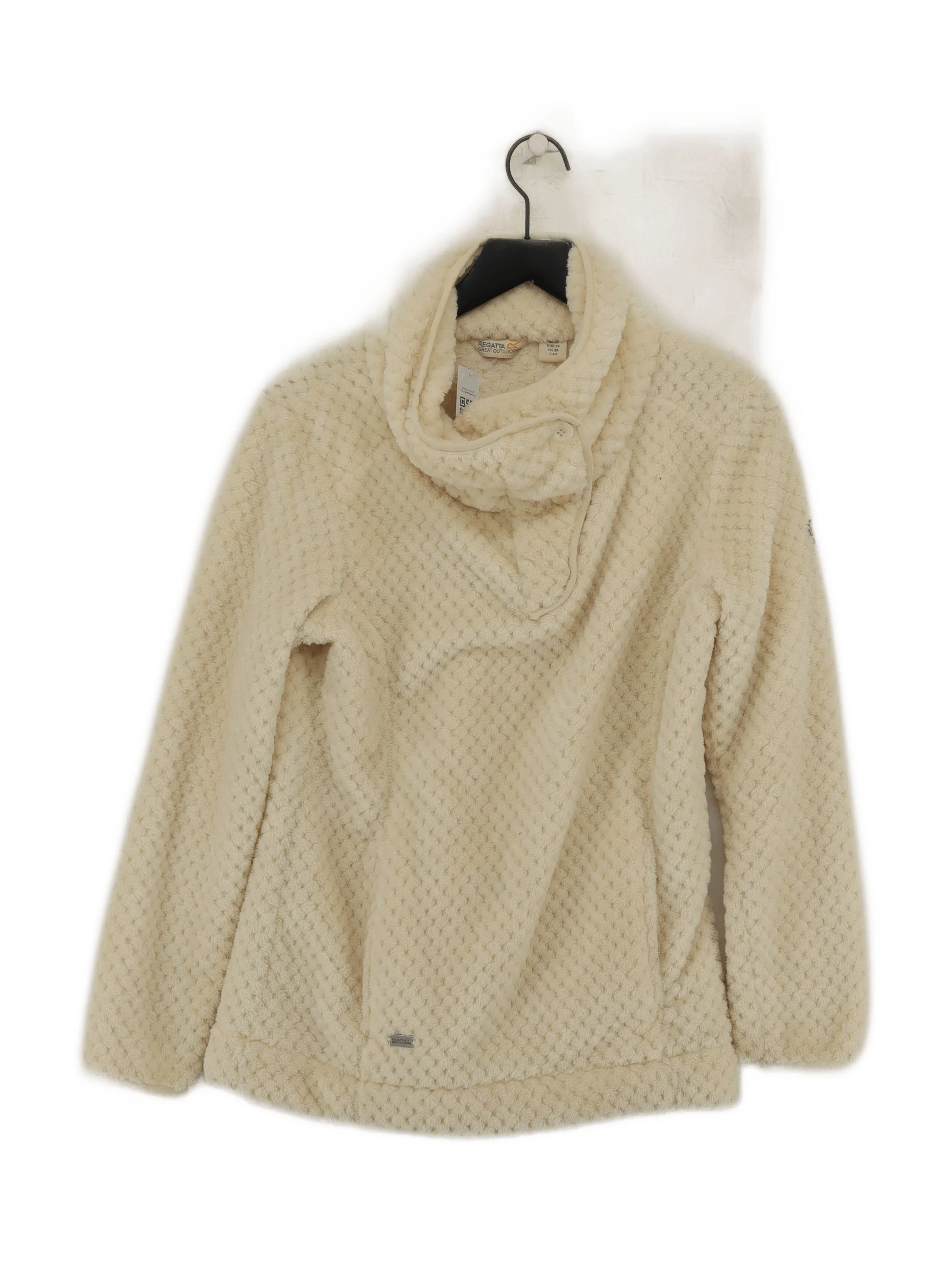 Regatta Women's Jumper S Cream 100% Polyester High Neck Pullover