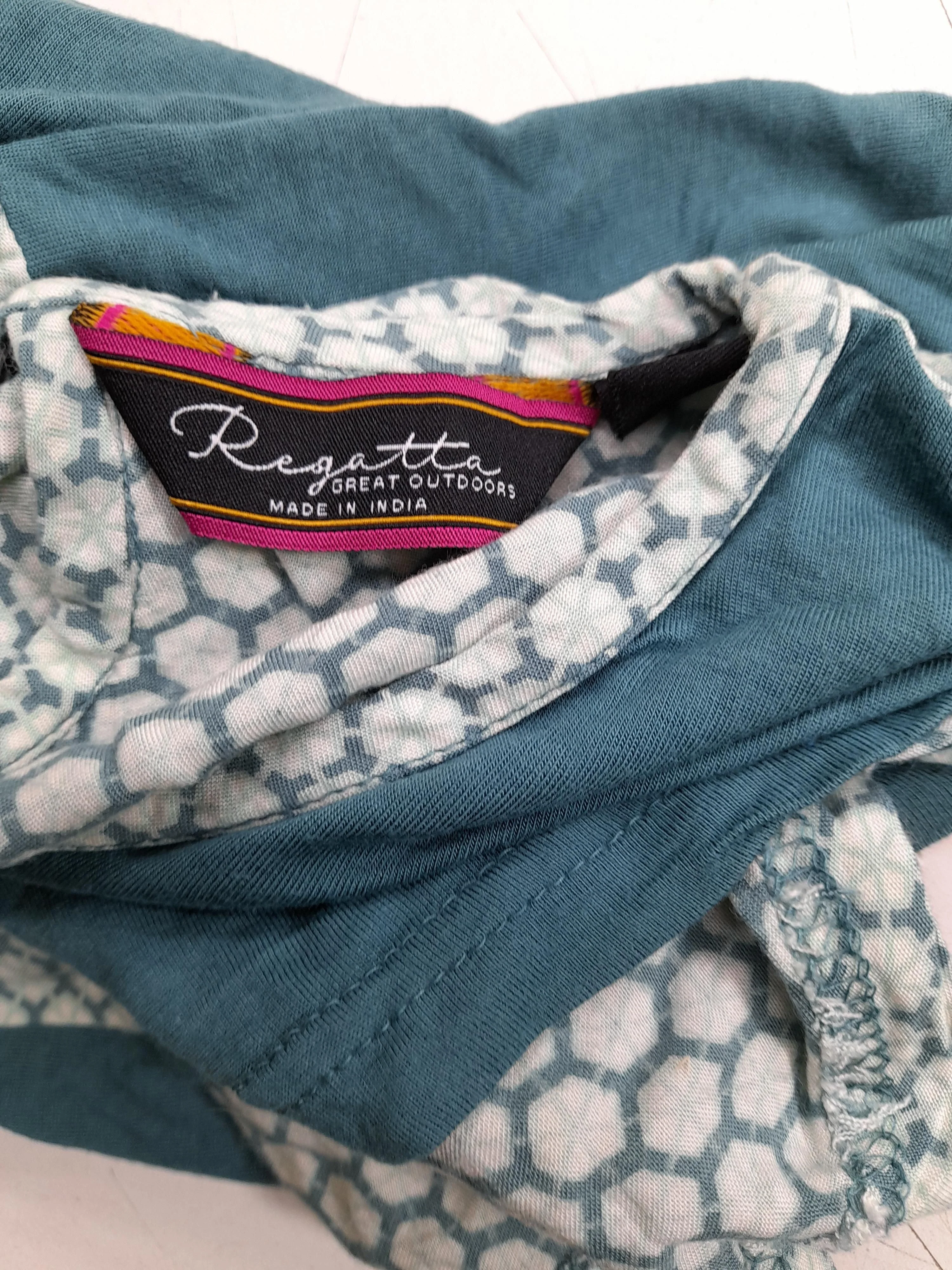 Regatta Women's T-Shirt UK 12 Green 100% Viscose Basic - Image 5