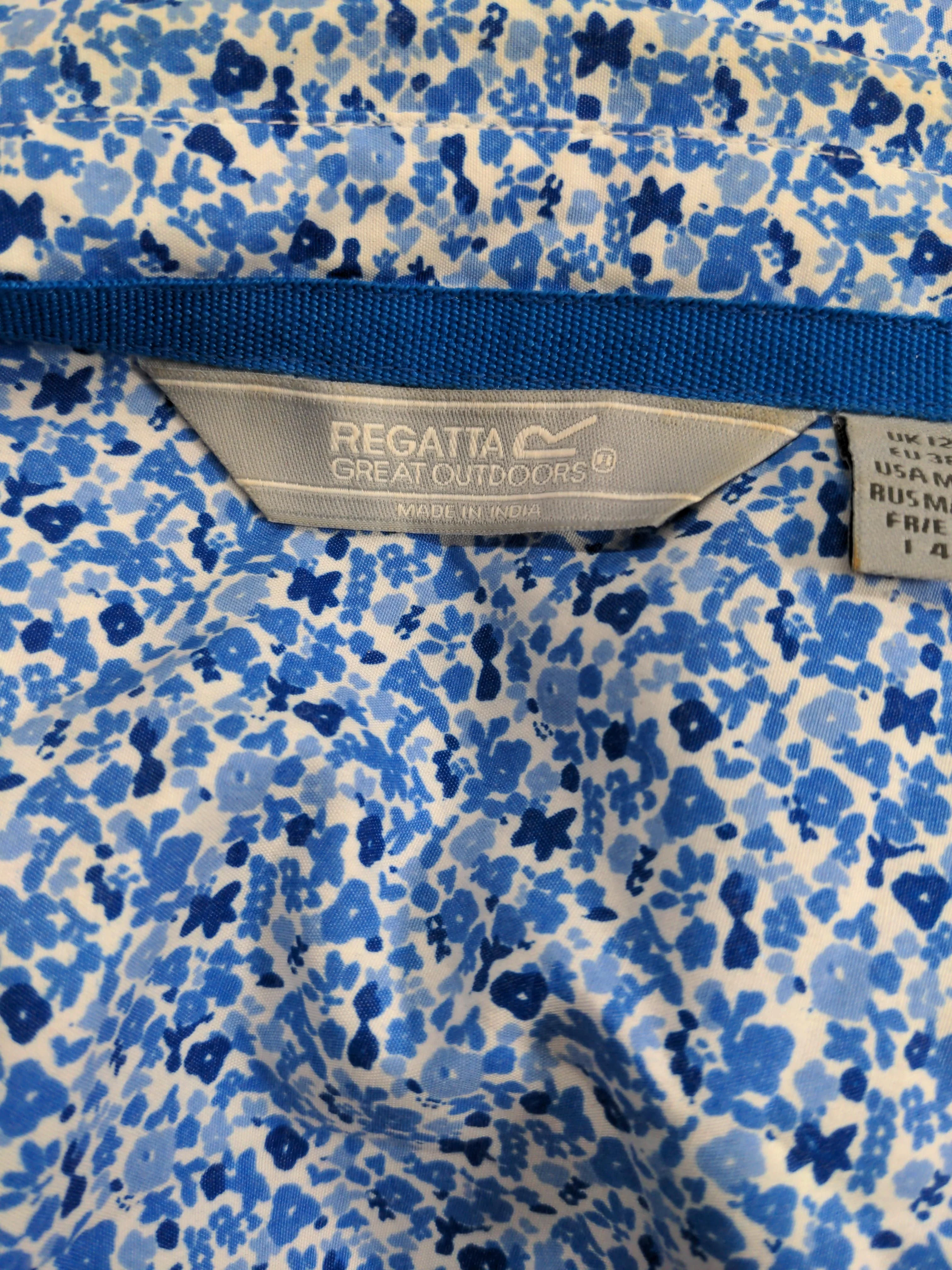 Regatta Women's Top L Blue Polyester with Viscose Basic - Image 5