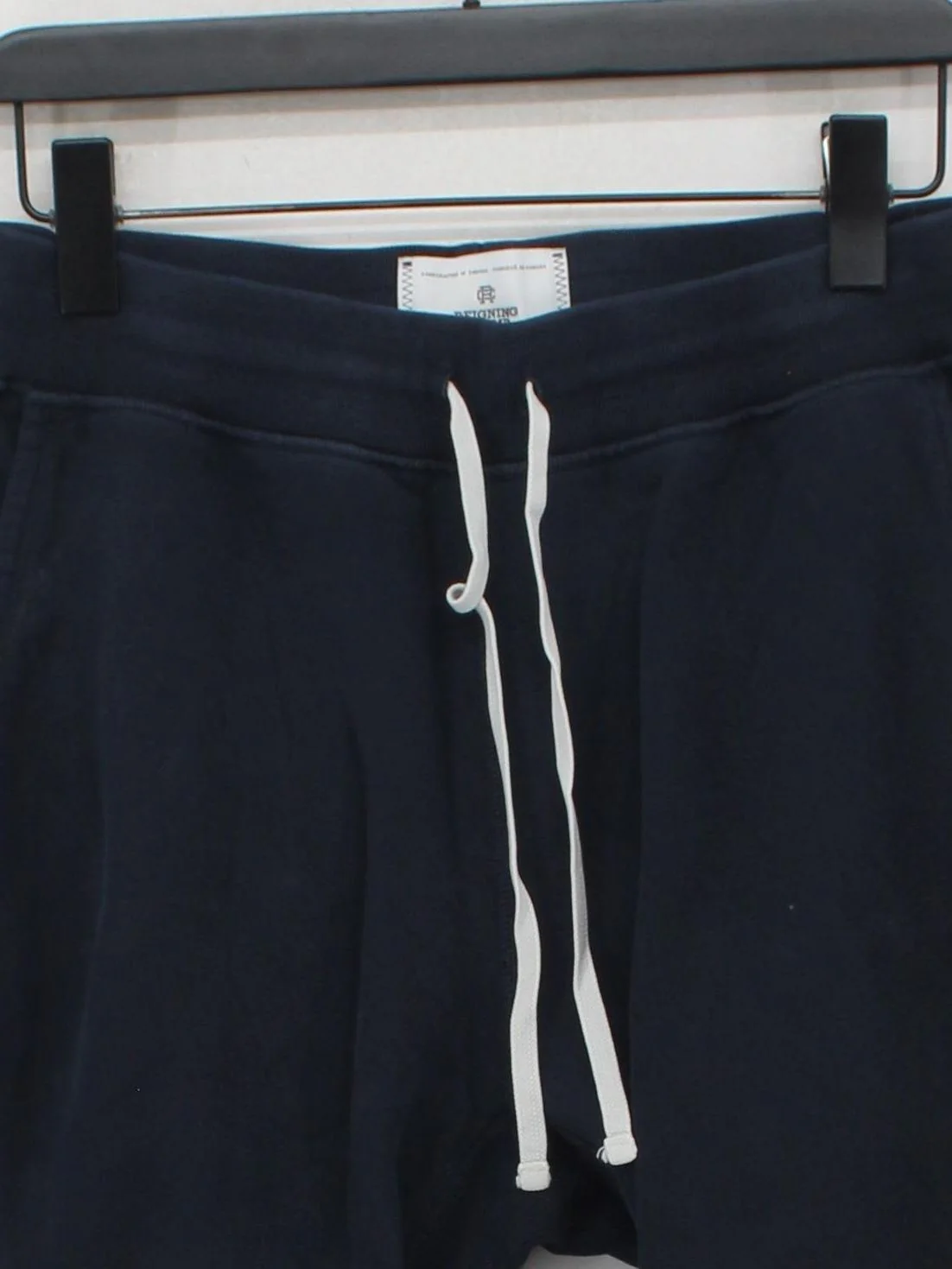Reigning Champ Men's Sports Bottoms M Blue 100% Cotton Sweatpants - Image 3