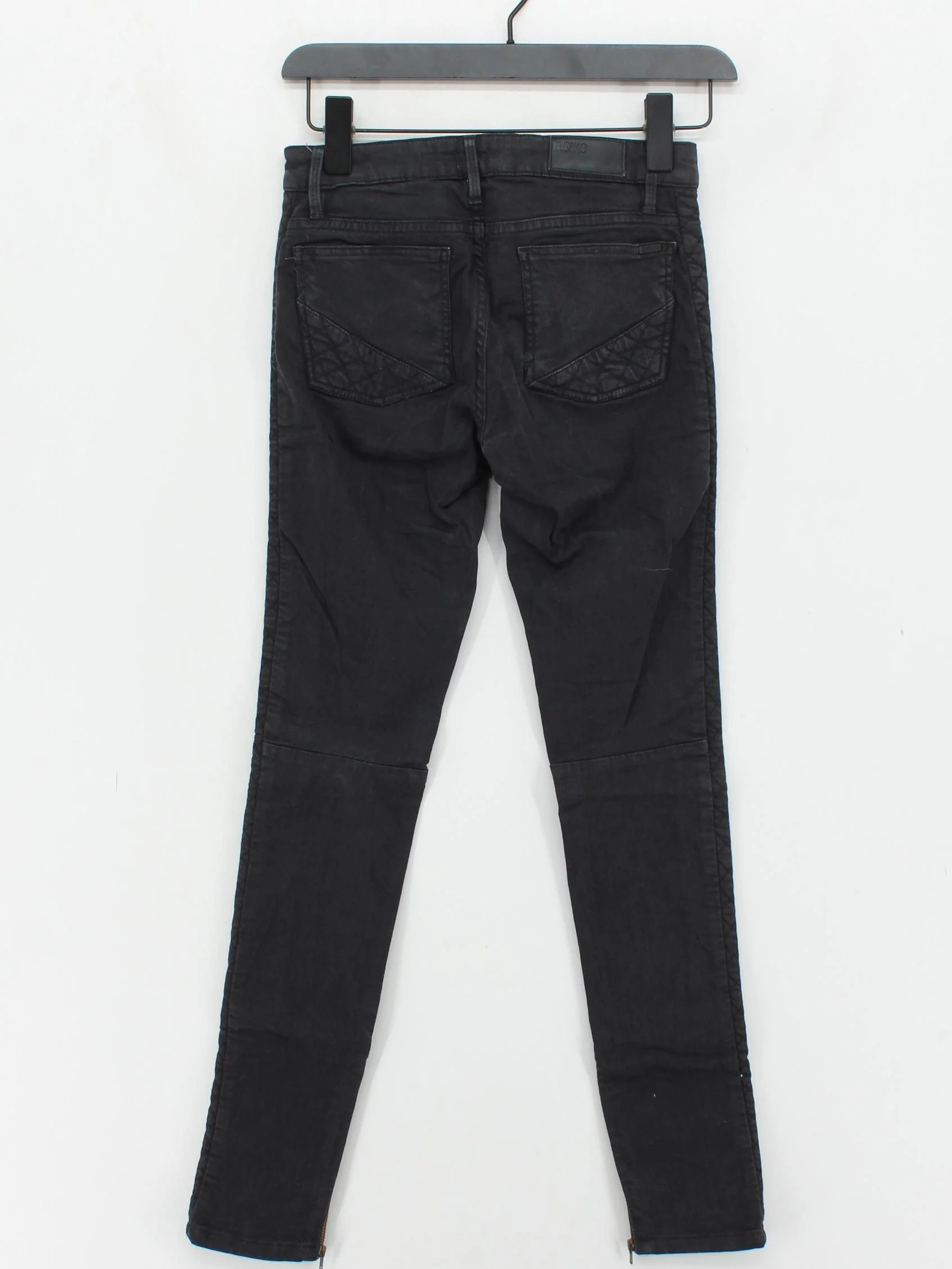 Reiko Women's Jeans W 24 in Black Lyocell Modal - Image 2