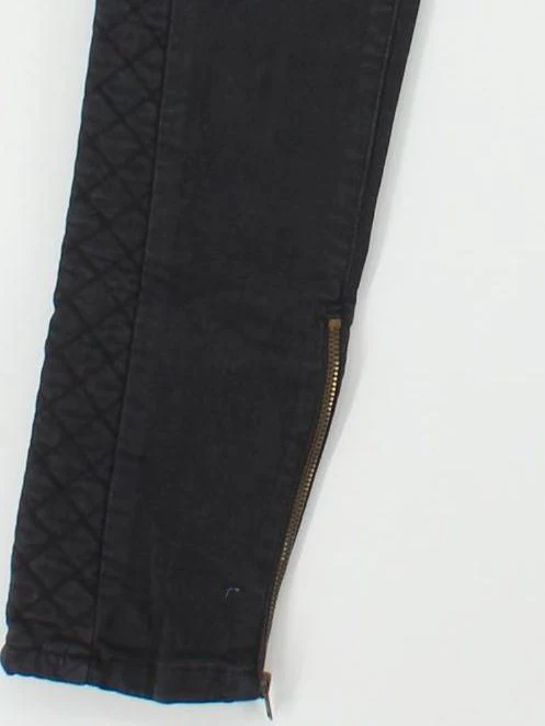 Reiko Women's Jeans W 24 in Black Lyocell Modal - Image 4