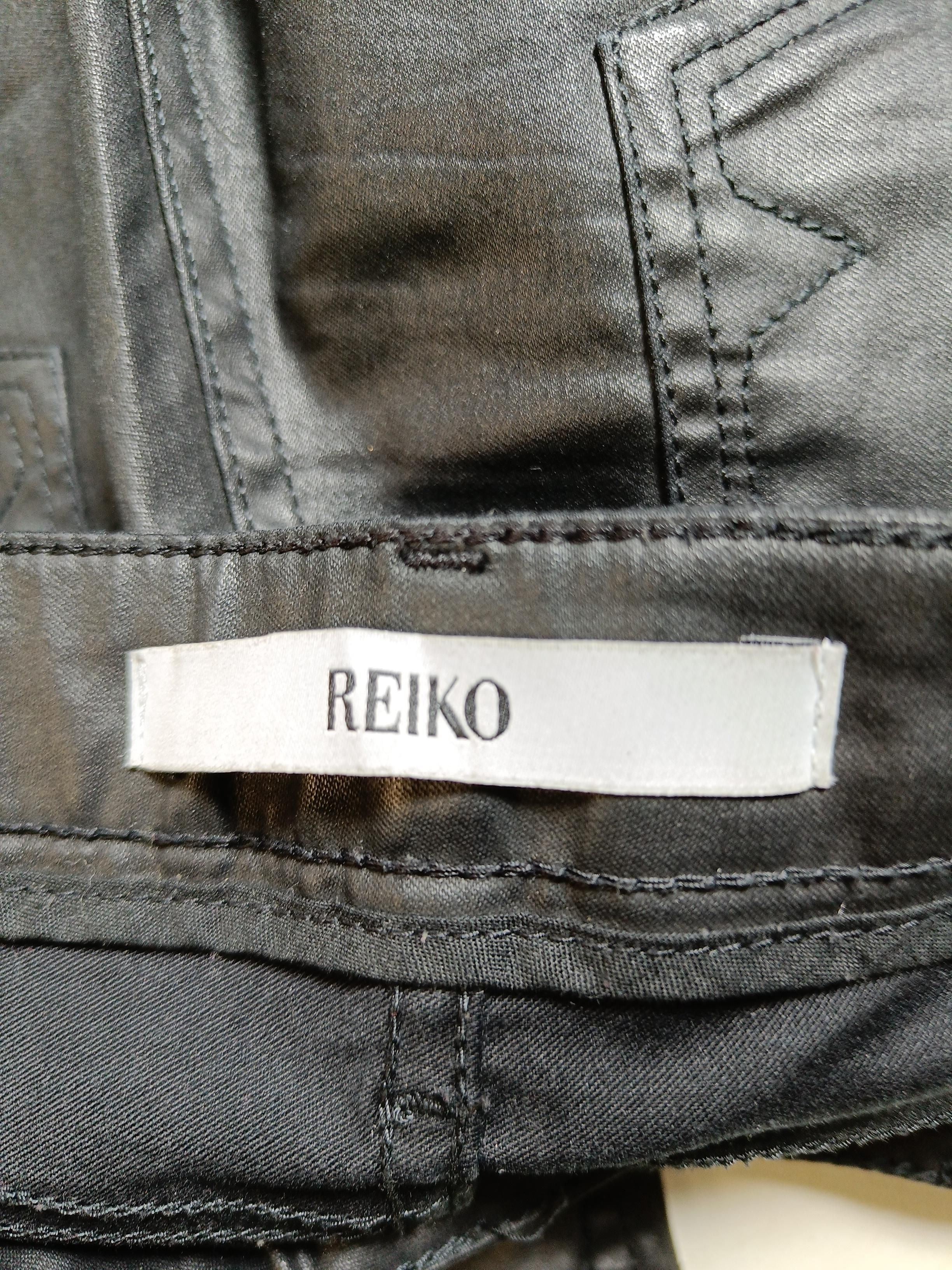 Reiko Women's Trousers W 29 in Black Cotton with Elastane Skinny Chino - Image 5