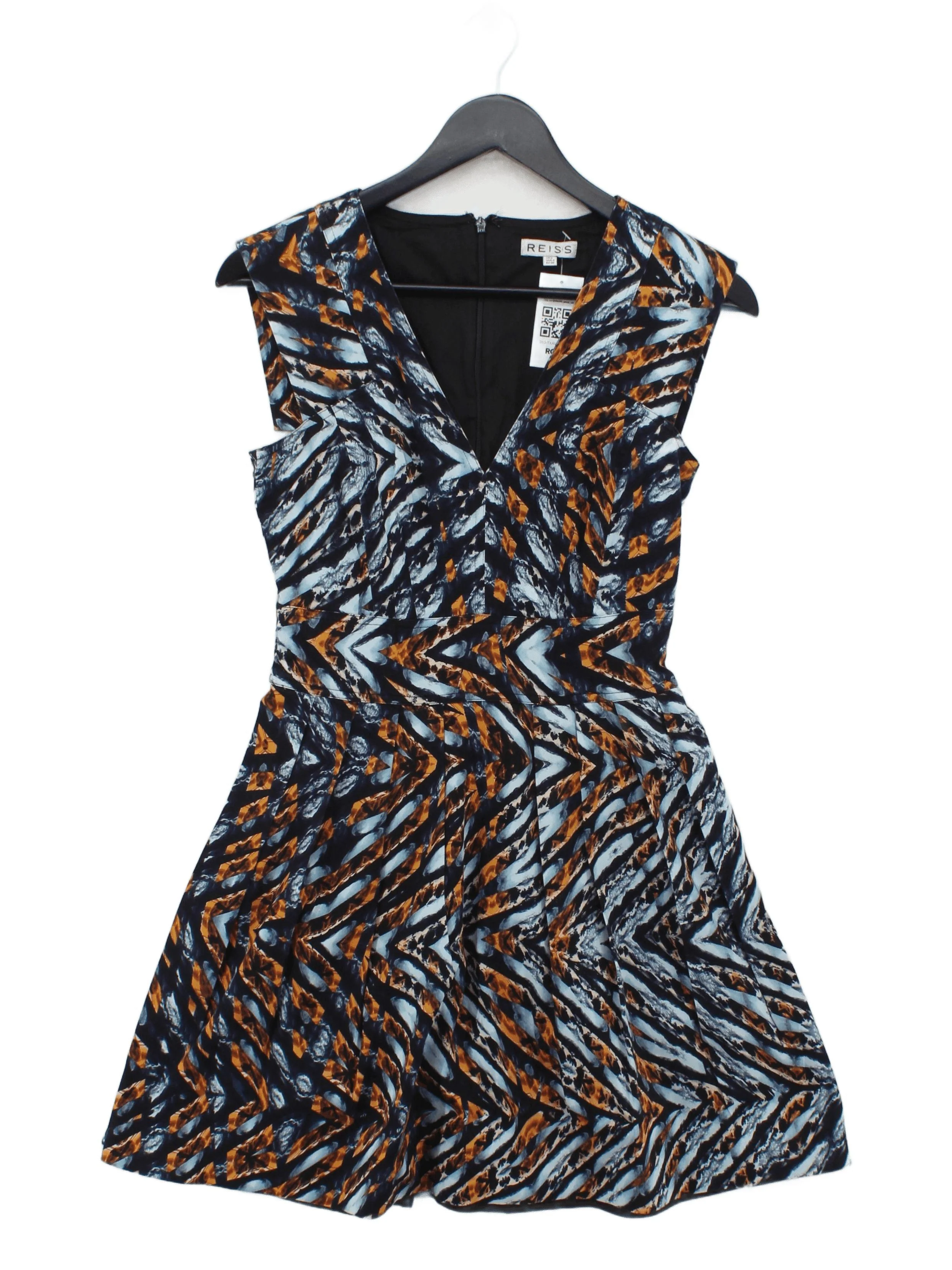 Reiss A-Line Mini Dress UK8 in Multi
