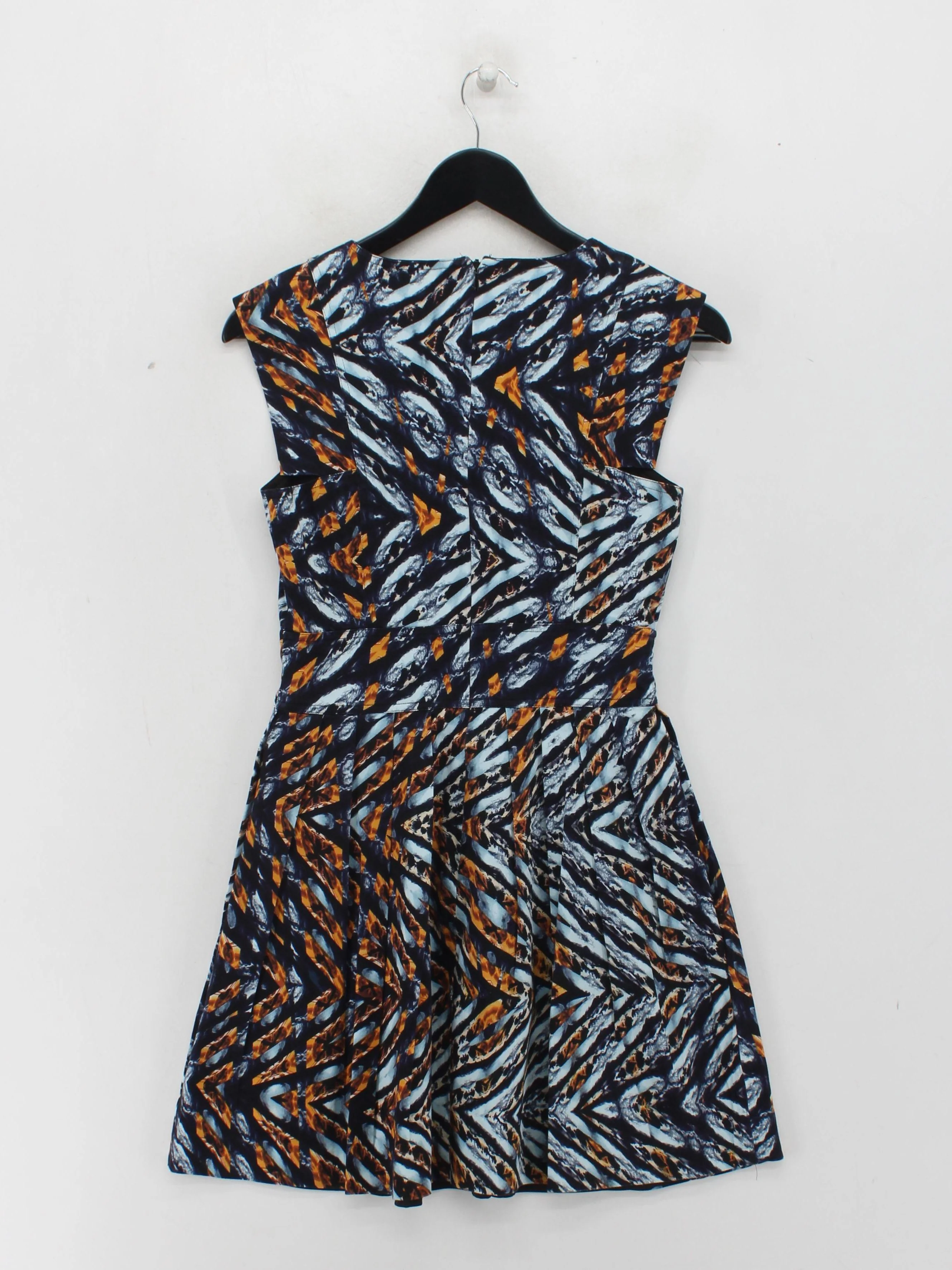Reiss A-Line Mini Dress UK8 in Multi - Image 2
