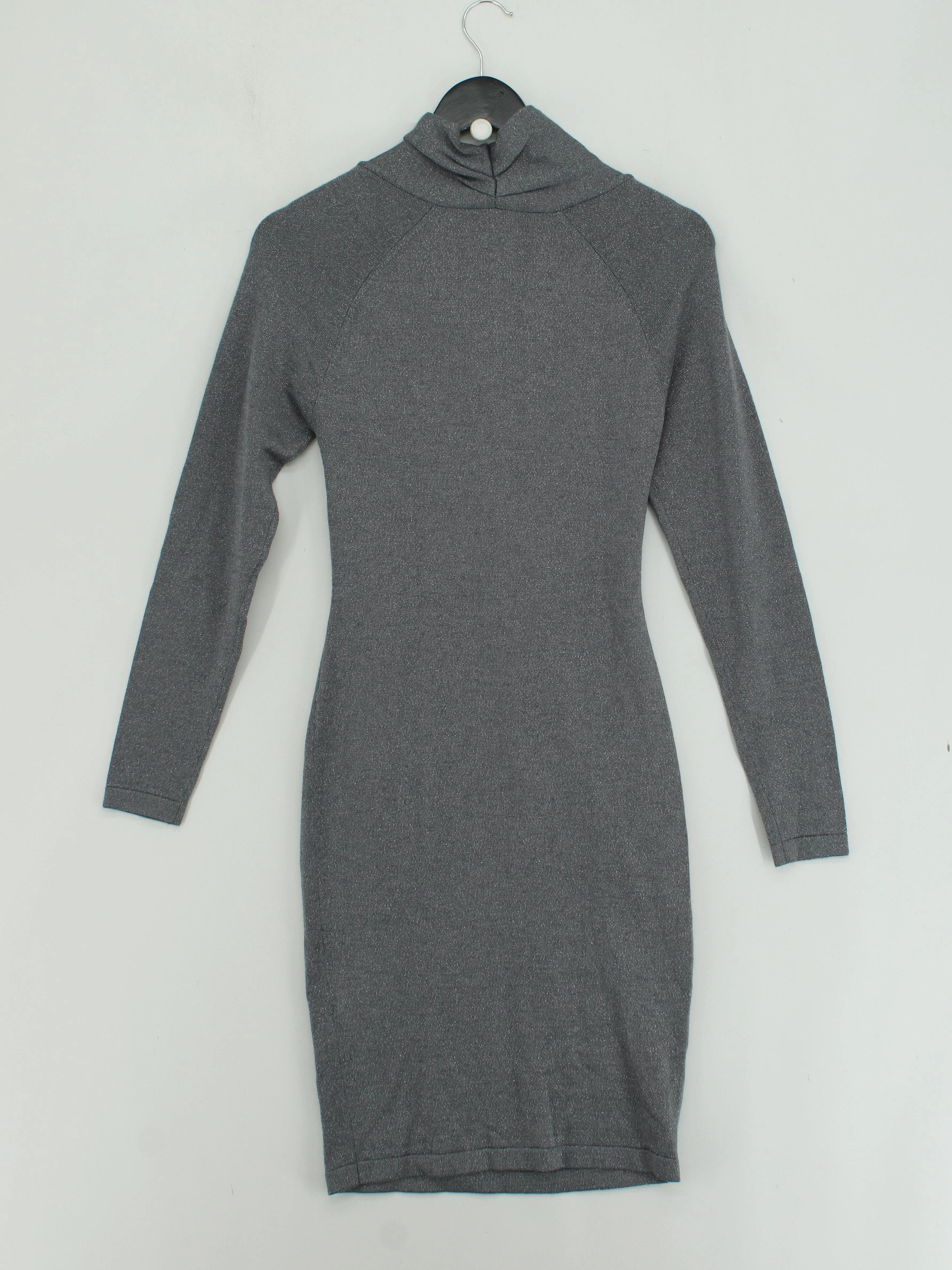 Reiss Bodycon Midi Dress S in Grey - Image 2