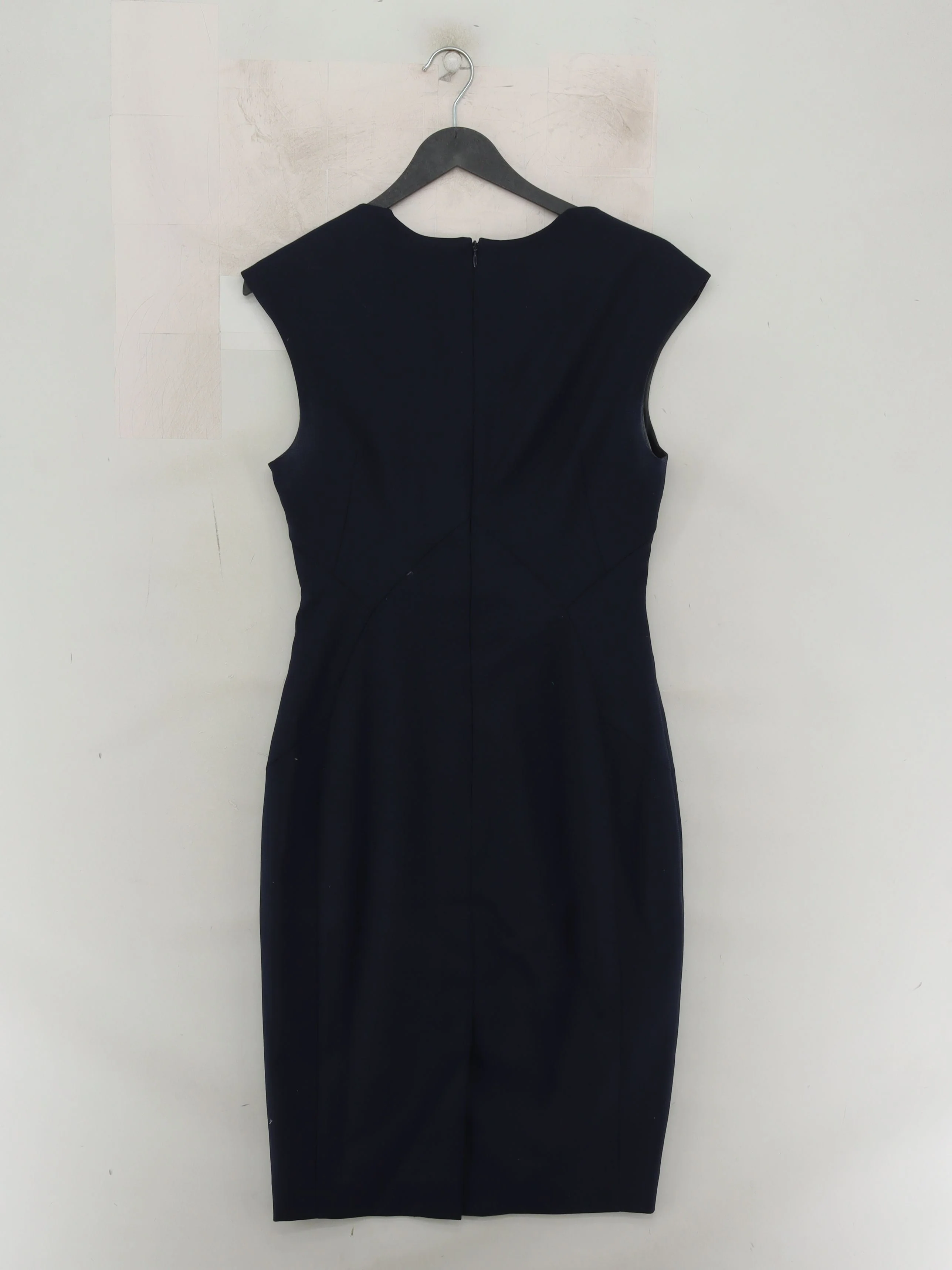 Reiss Bodycon Midi Dress UK10 in Blue - Image 2