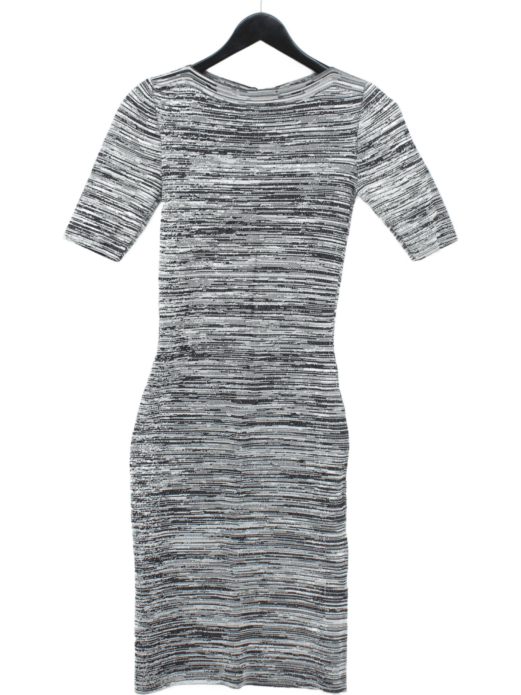 Reiss Bodycon Midi Dress UK4 in Multi