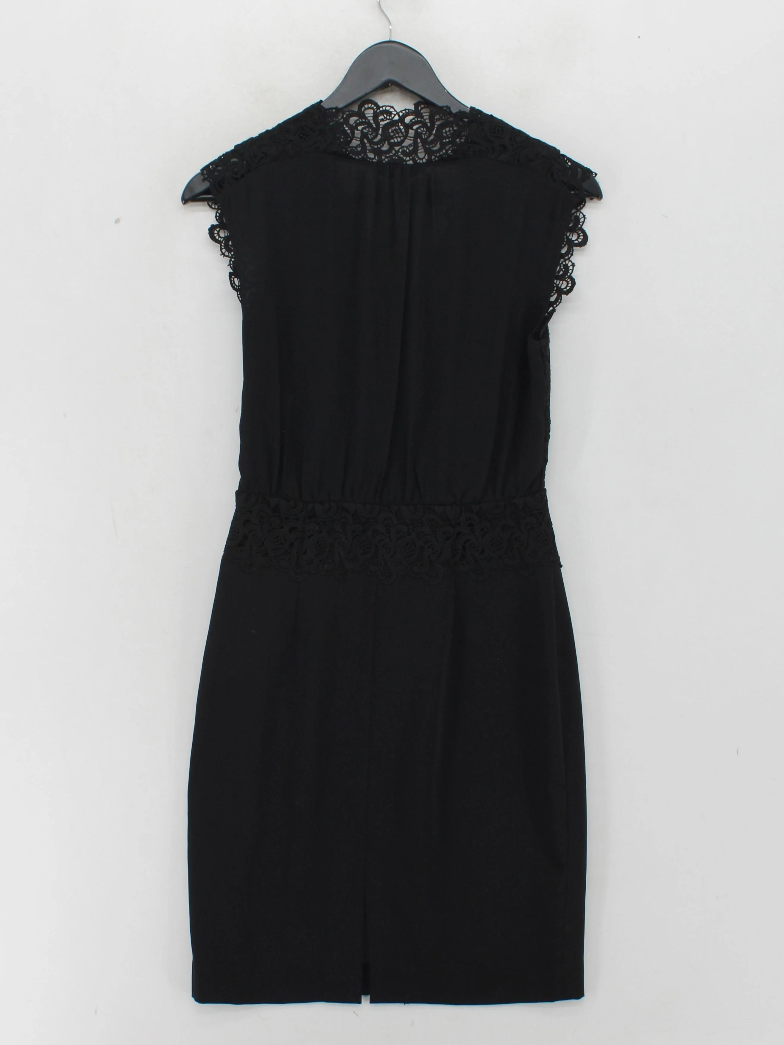 Reiss Bodycon Midi Dress UK8 in Black - Image 2
