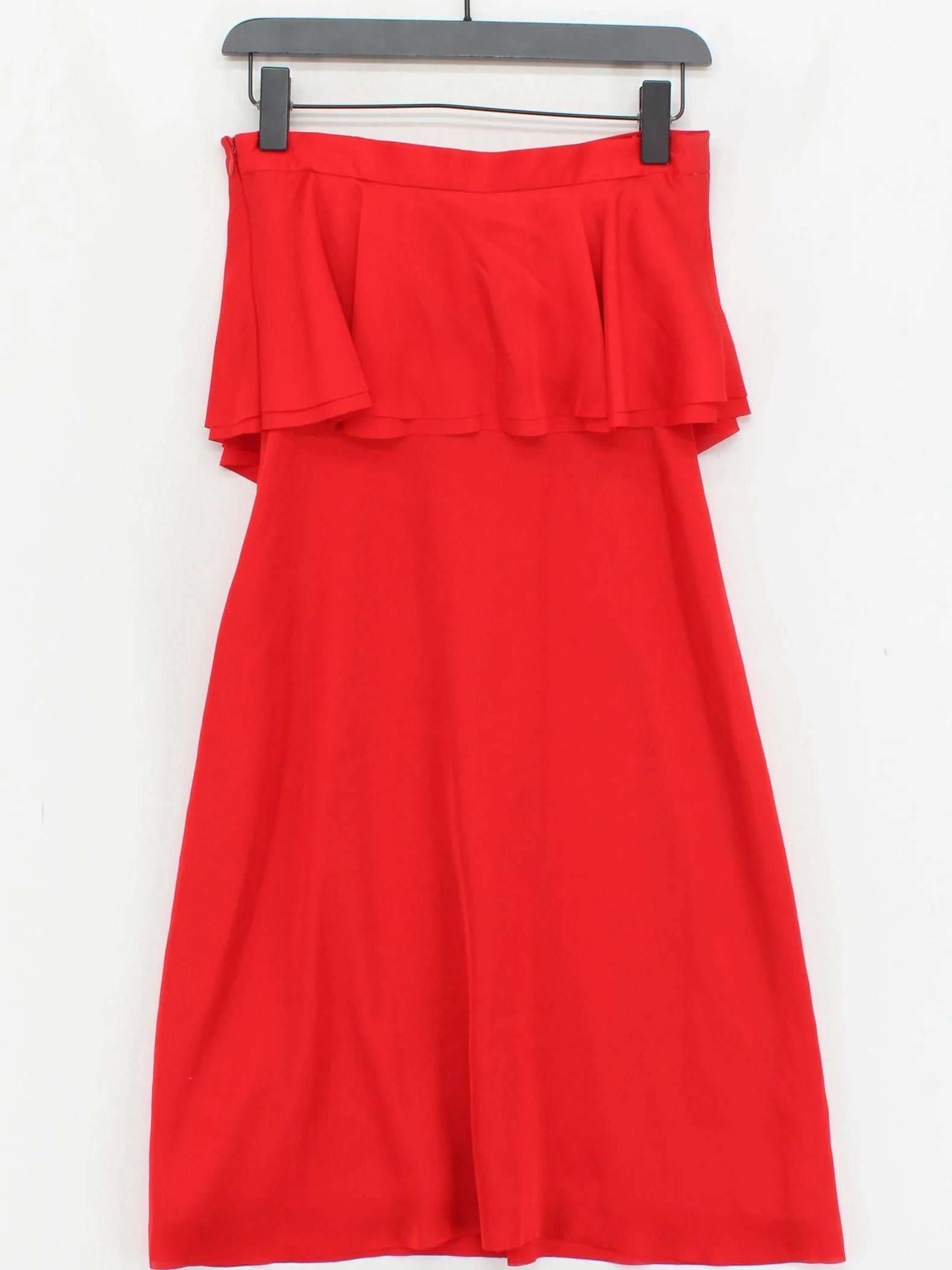 Reiss Bodycon Midi Dress UK8 in Red - Image 2