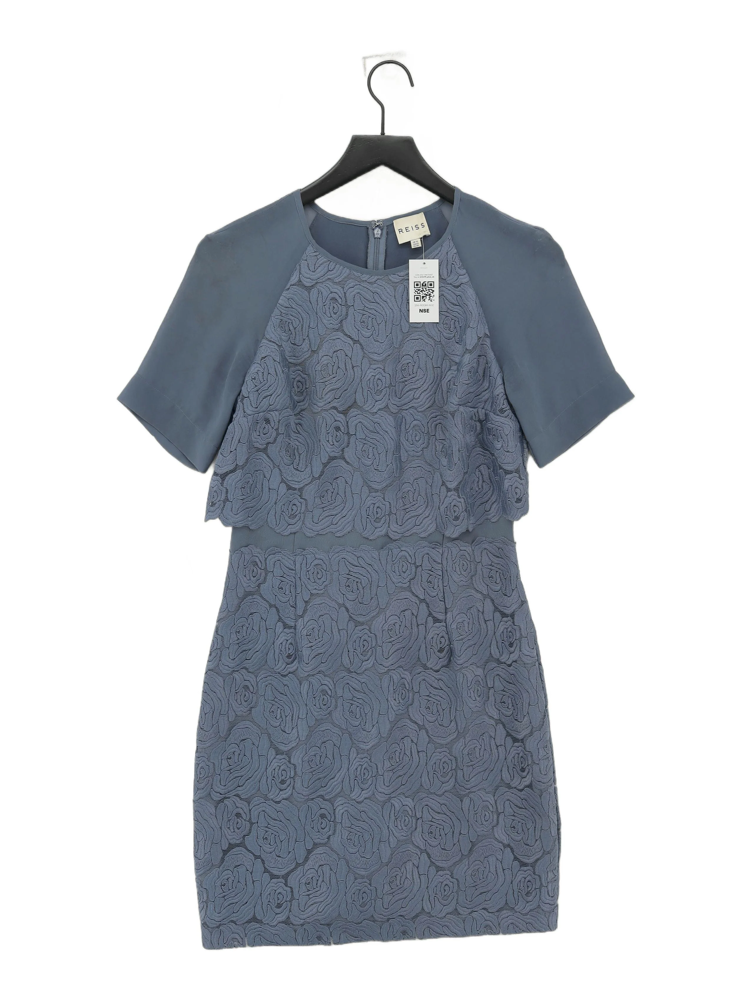 Reiss Bodycon Mini Dress UK10 in Blue