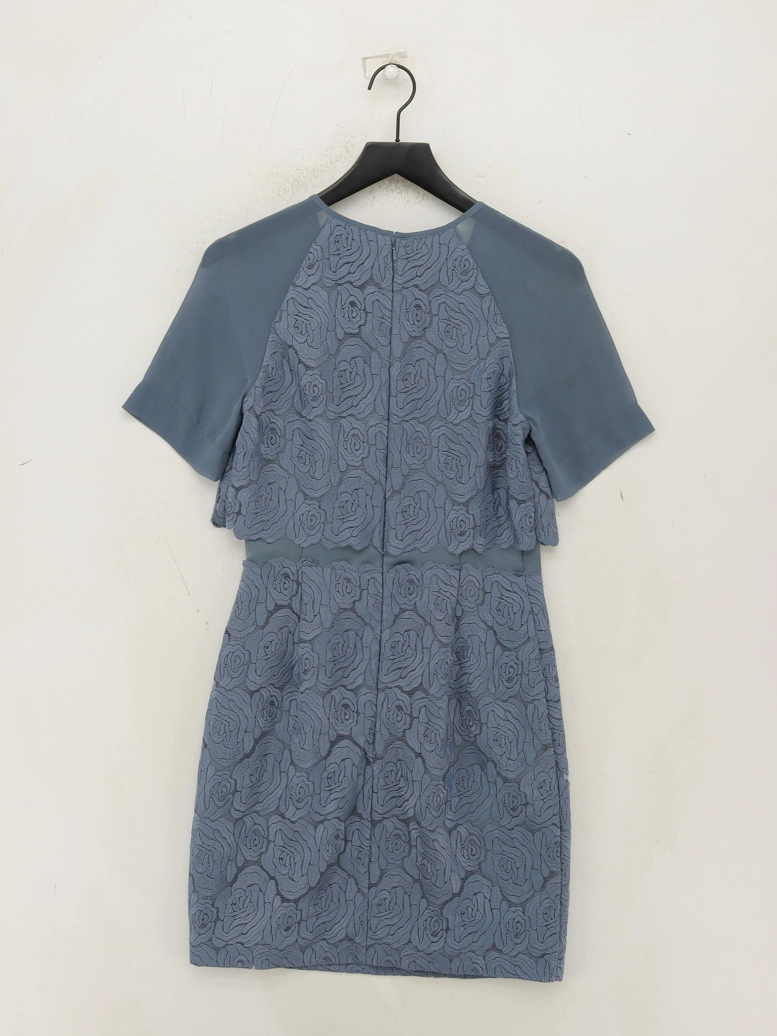 Reiss Bodycon Mini Dress UK10 in Blue - Image 2
