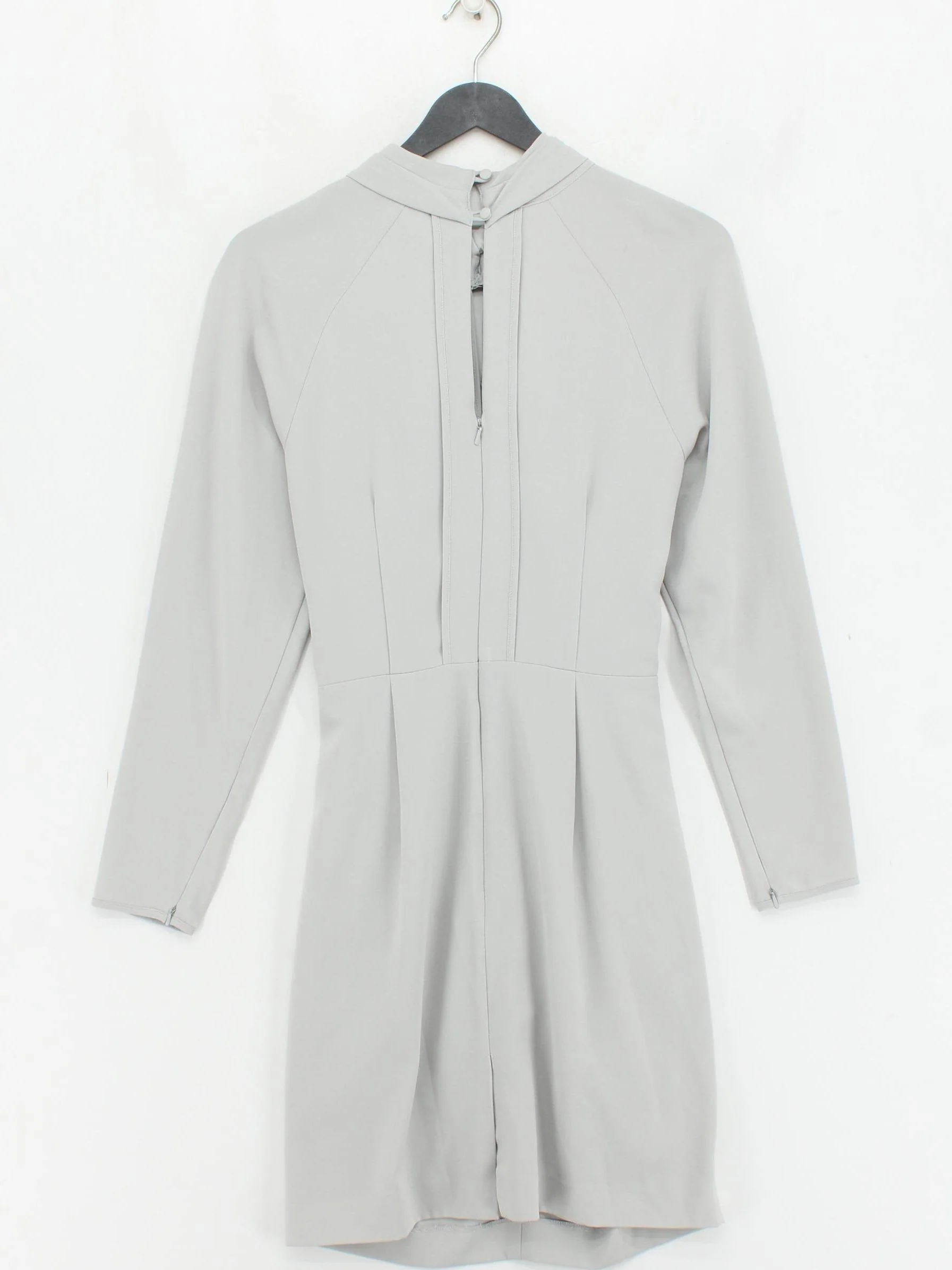 Reiss Bodycon Mini Dress UK10 in Grey - Image 2