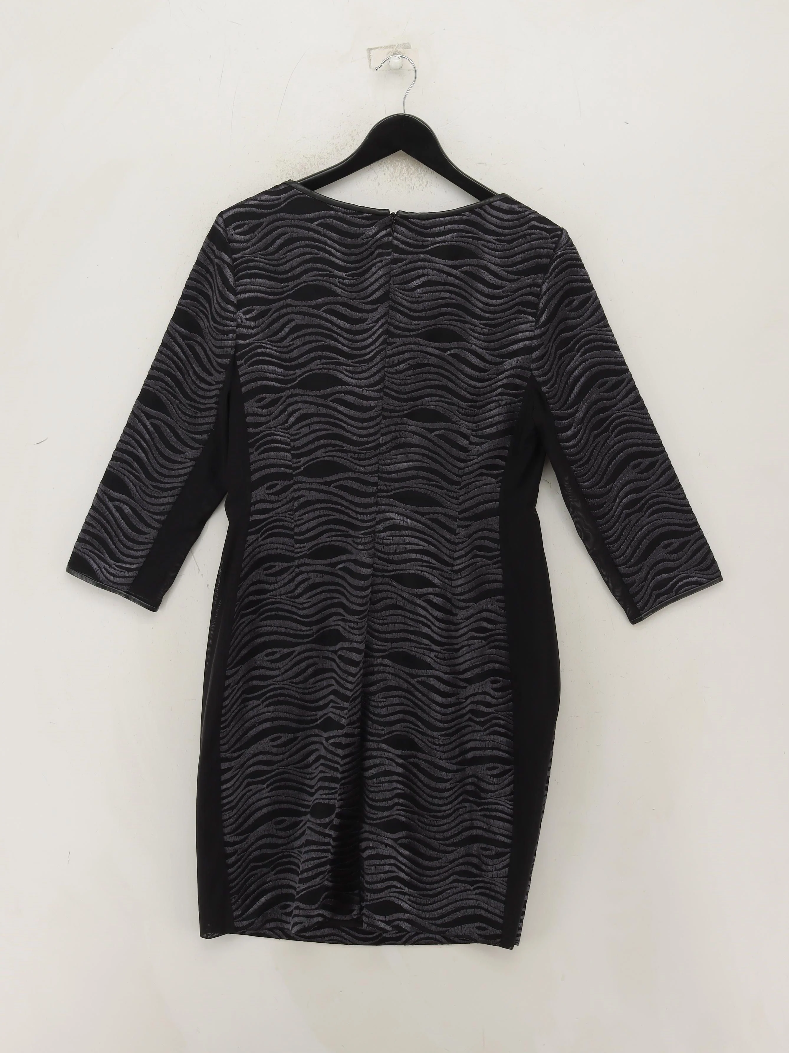 Reiss Bodycon Mini Dress UK14 in Black - Image 2