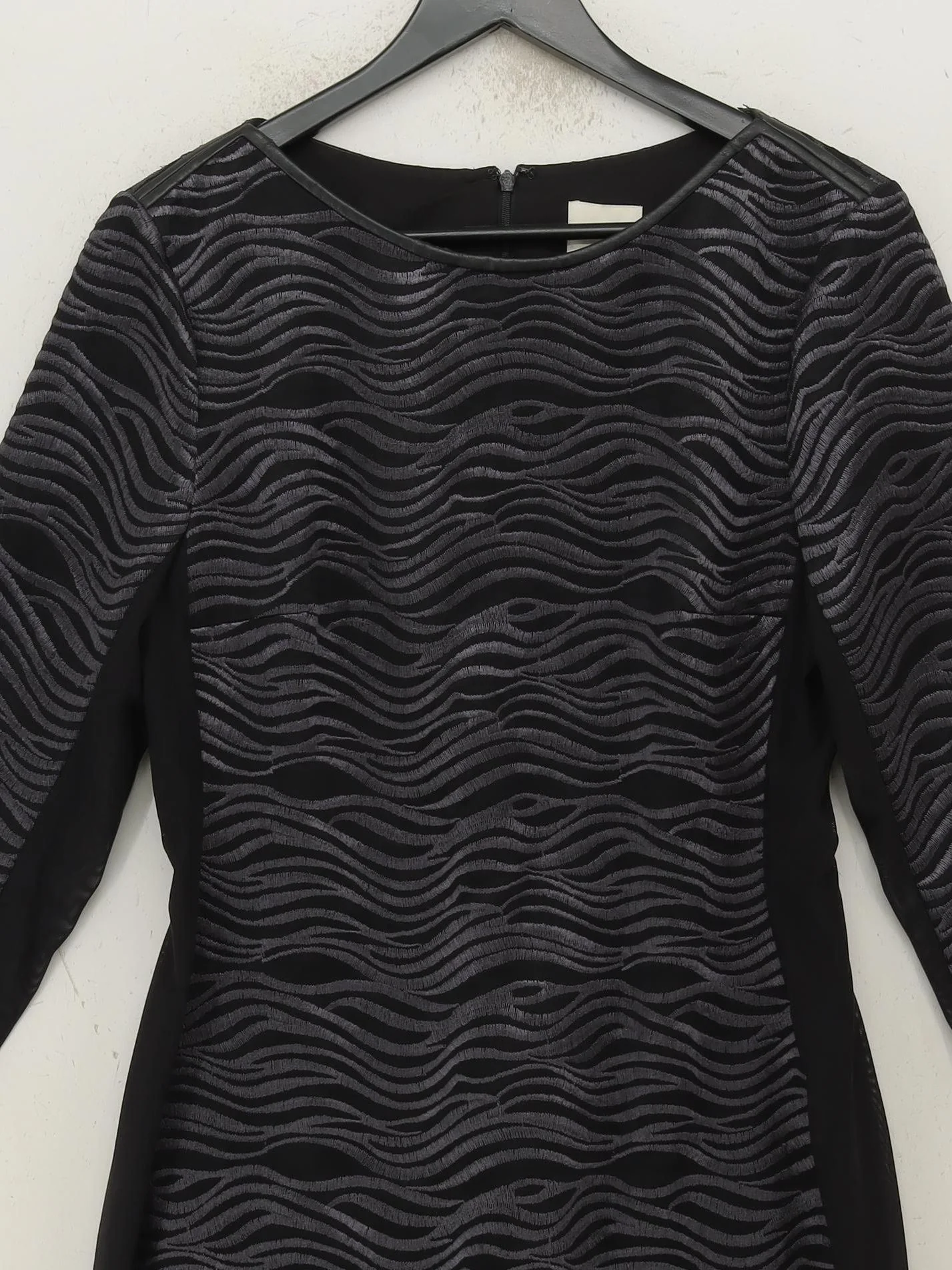Reiss Bodycon Mini Dress UK14 in Black - Image 3