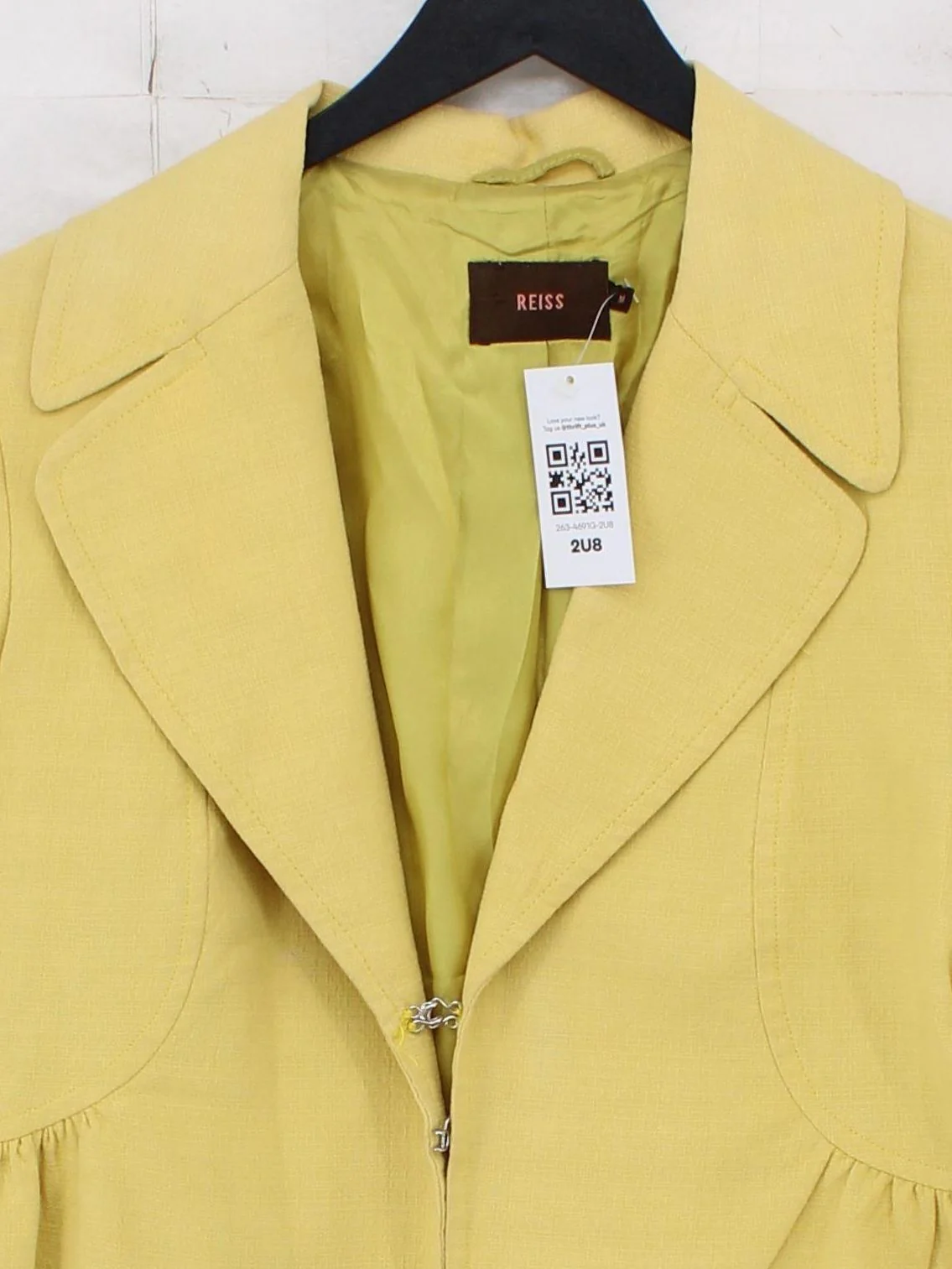 Reiss Bomber Jacket jacket yellow - Image 3