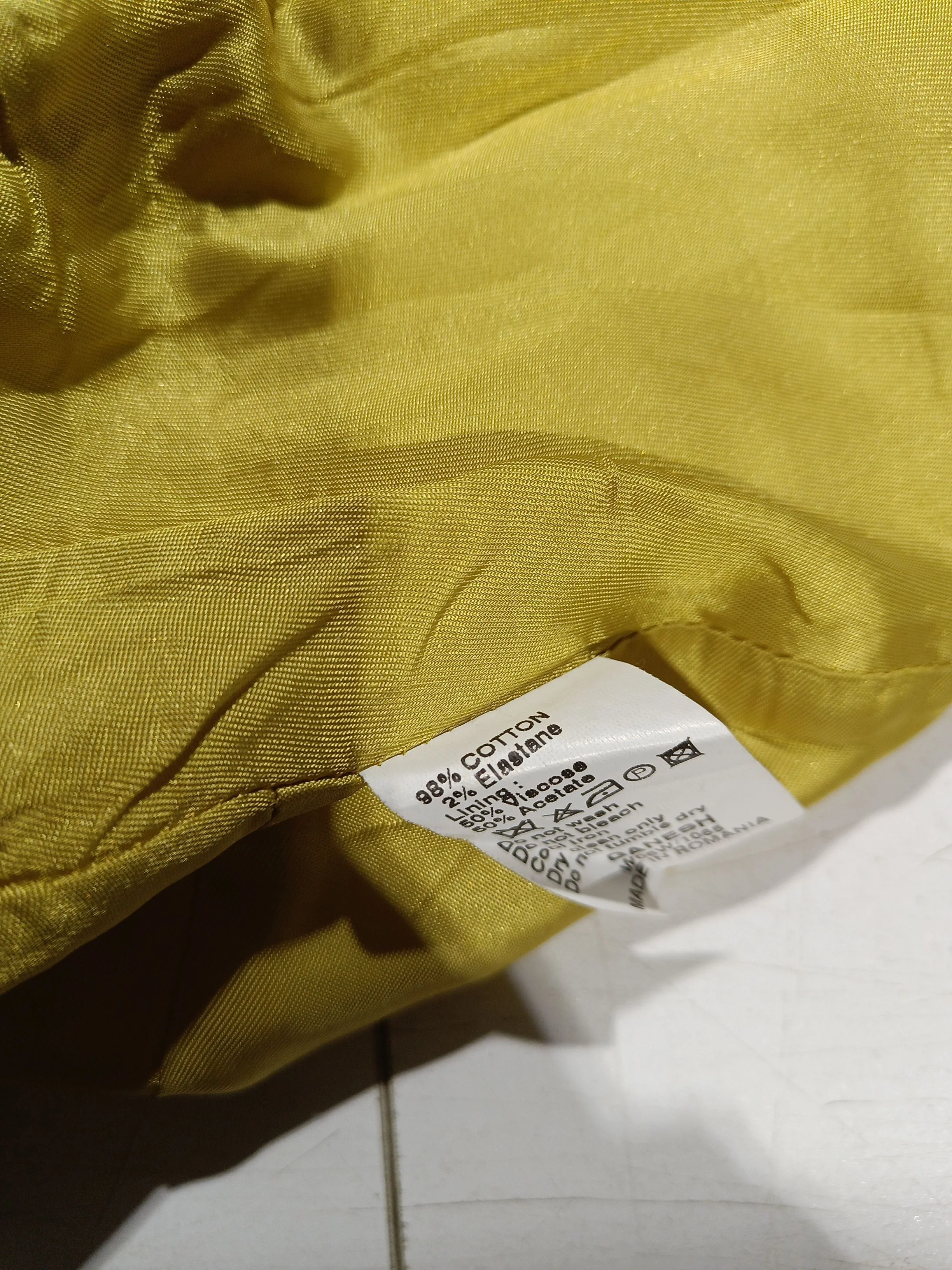 Reiss Bomber Jacket jacket yellow - Image 7