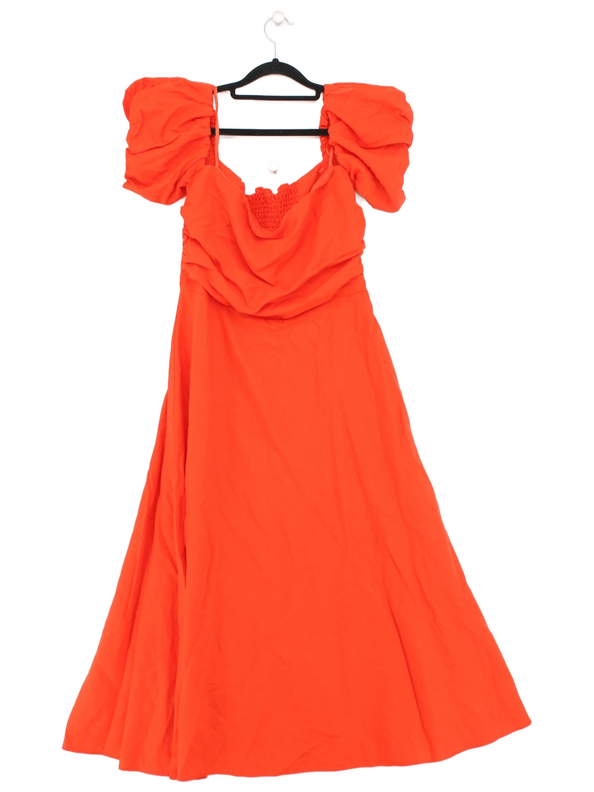 Reiss Maxi Dress UK14 in Orange