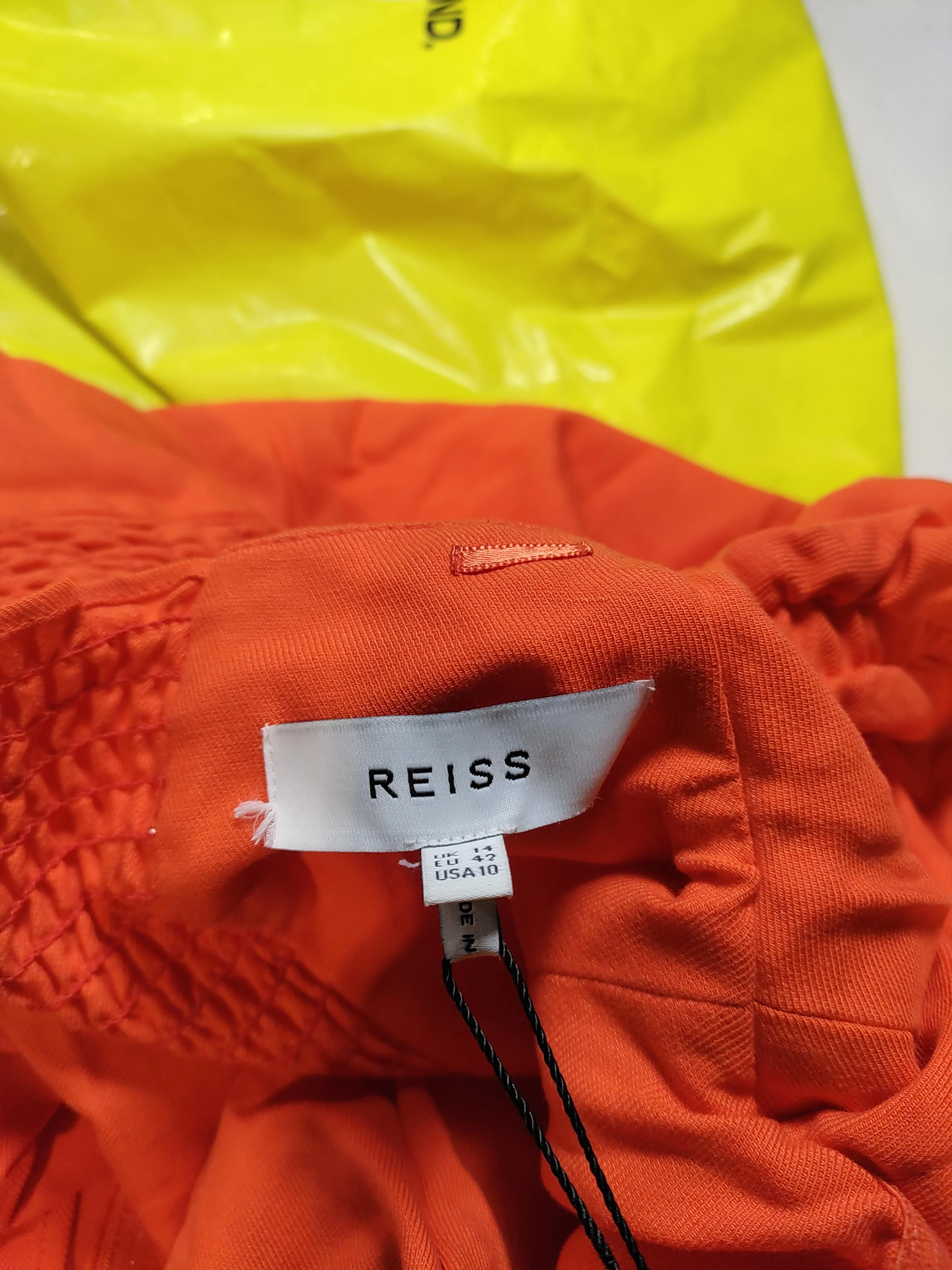 Reiss Maxi Dress UK14 in Orange - Image 5