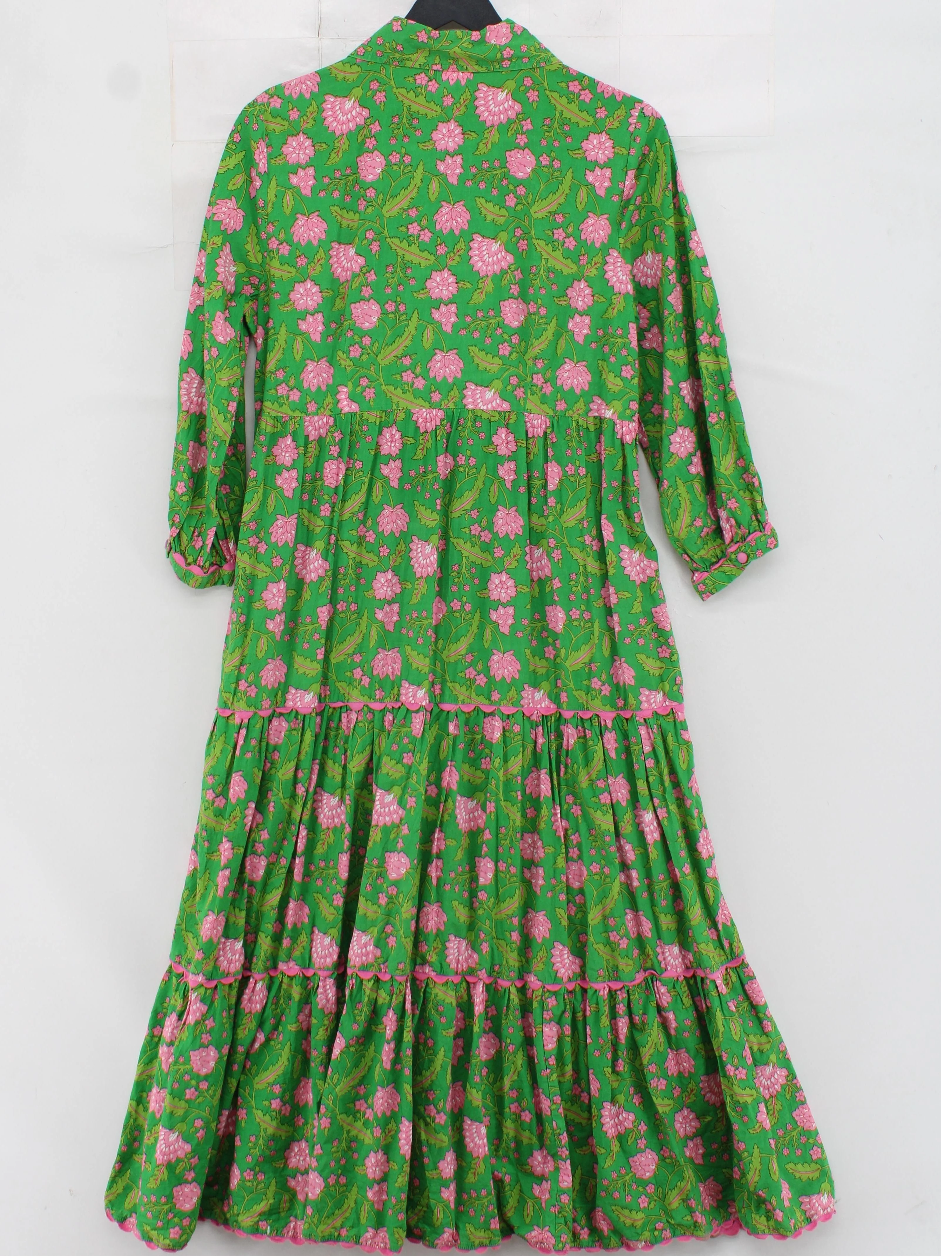 Reiss Maxi Dress UK6 in Green - Image 2