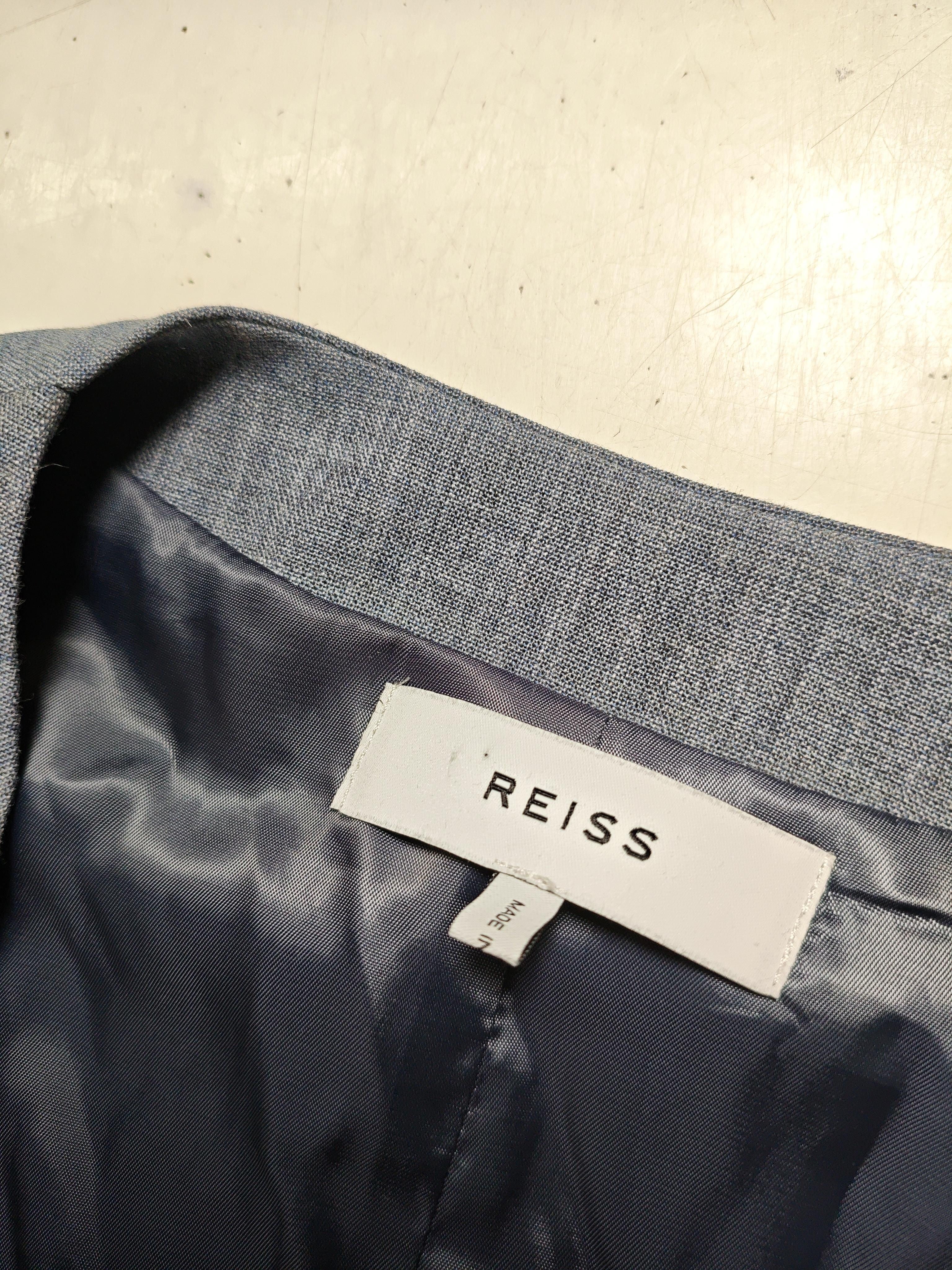 Reiss Men's Coat M Grey Wool with Polyester, Other, Viscose Overcoat - Image 5