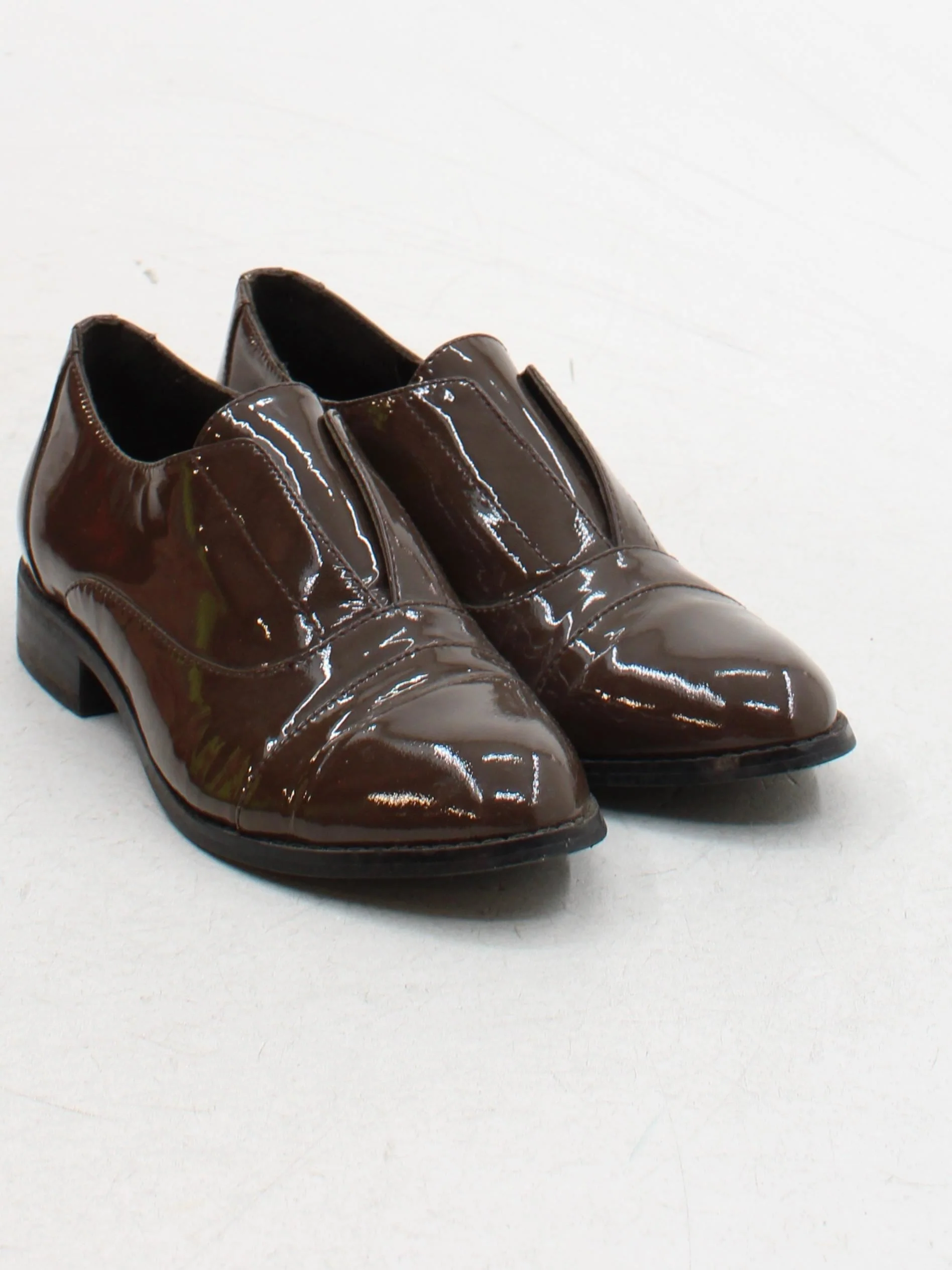 Reiss Men's Formal Shoes UK 4 Brown 100% Leather Brogue - Image 4