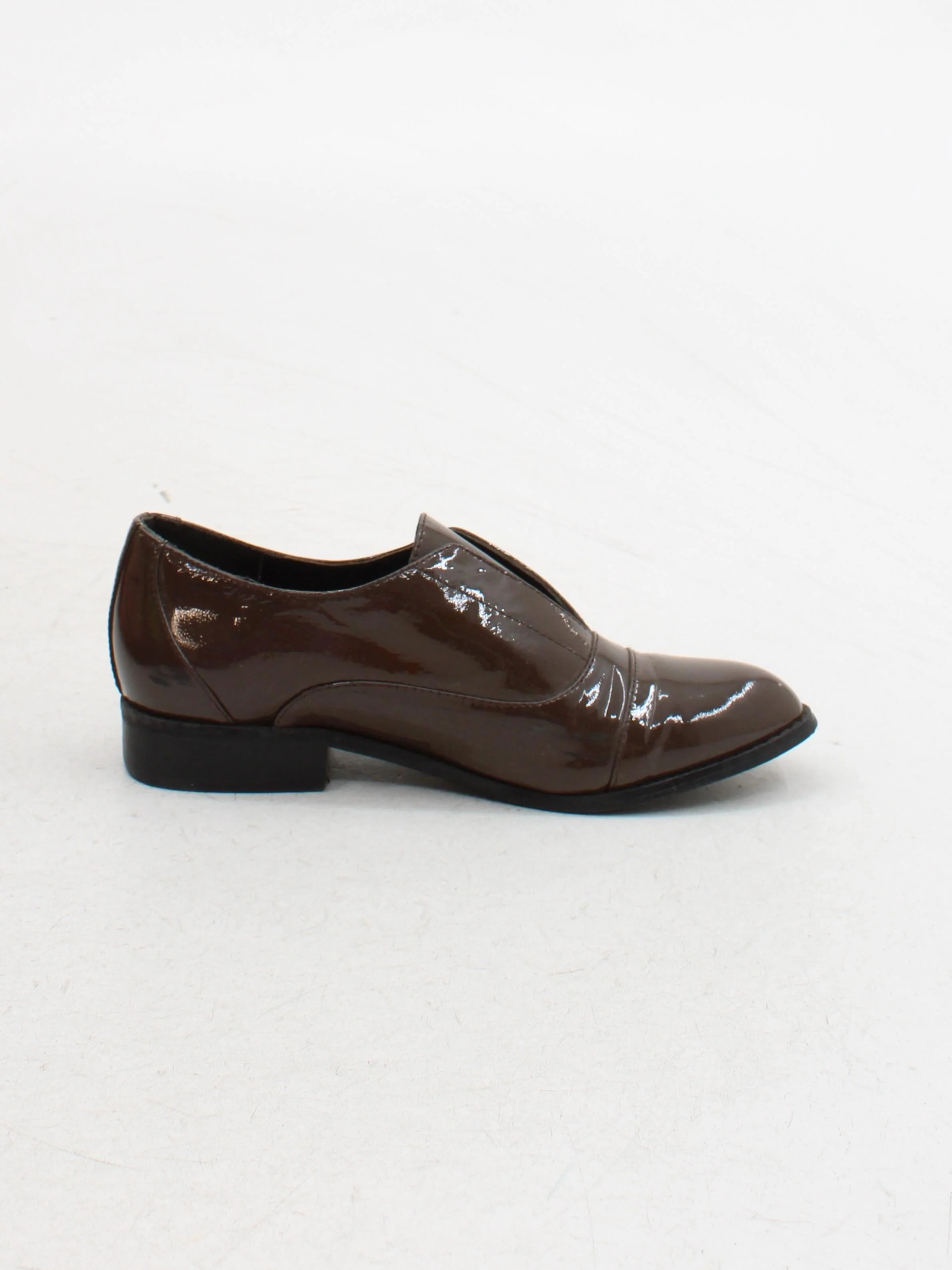 Reiss Men's Formal Shoes UK 4 Brown 100% Leather Brogue - Image 5