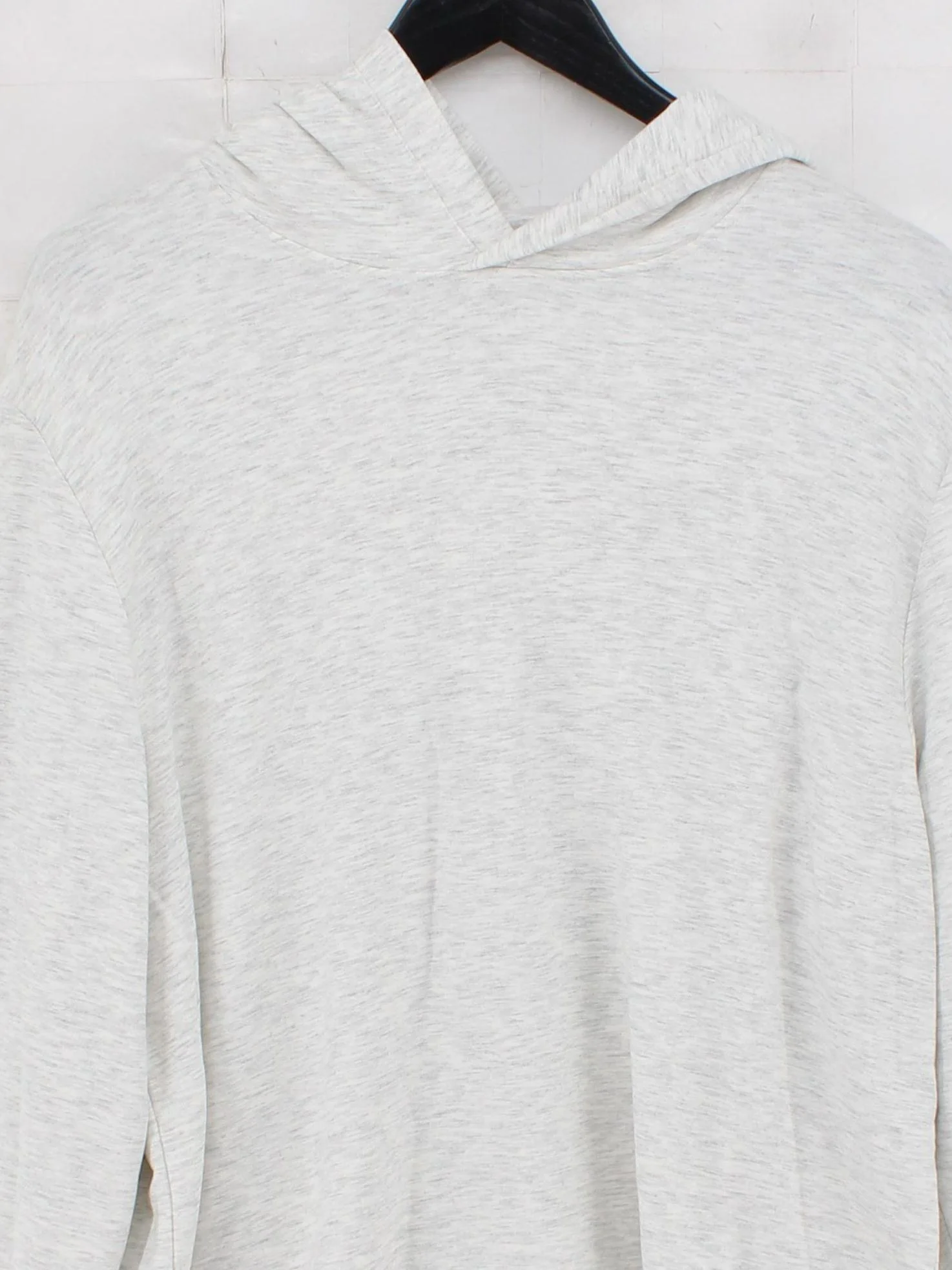 Reiss Men's Hoodie XL Grey Viscose with Elastane Pullover - Image 3