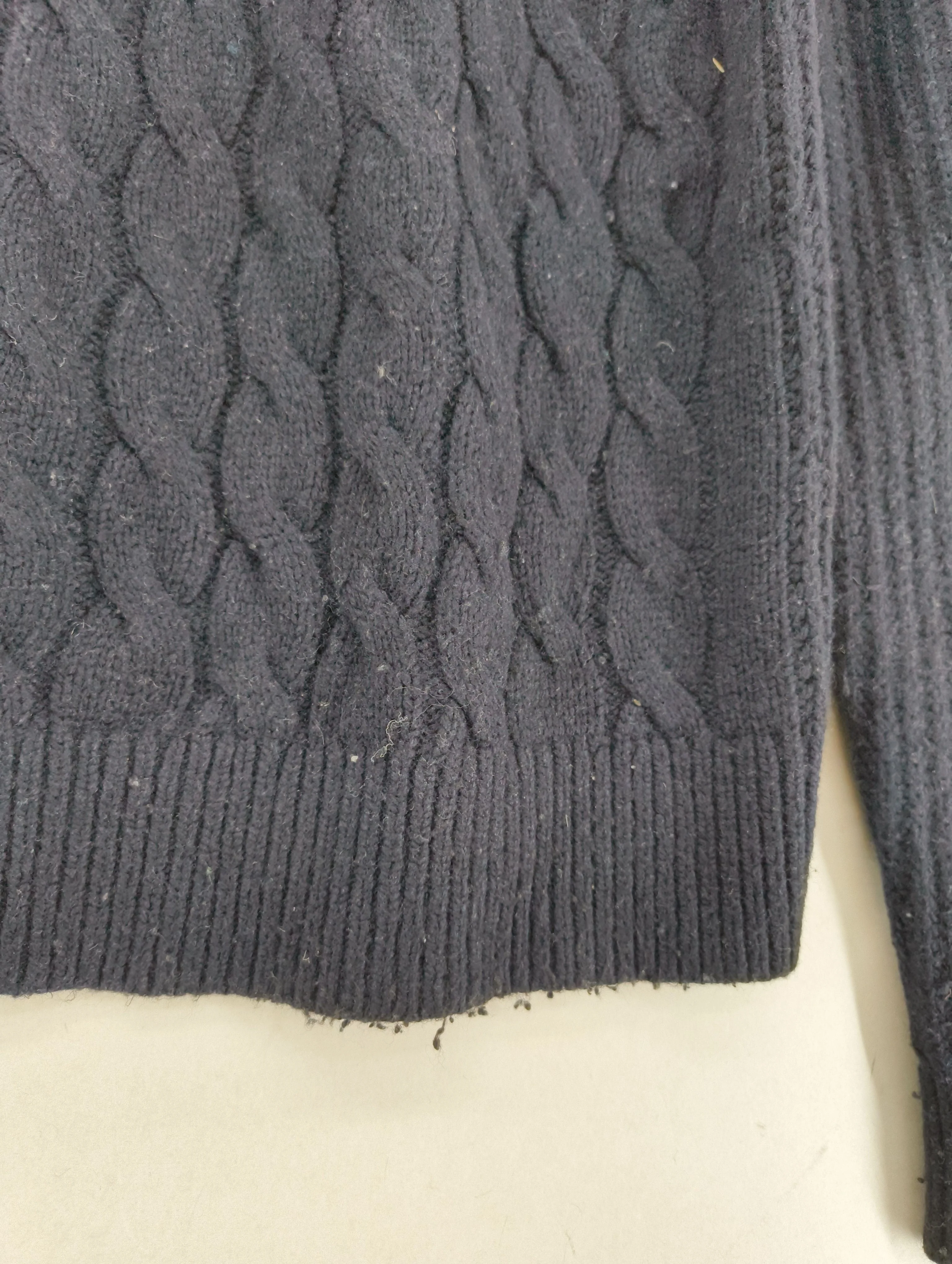 Reiss Men's Jumper M Blue Viscose - Image 5