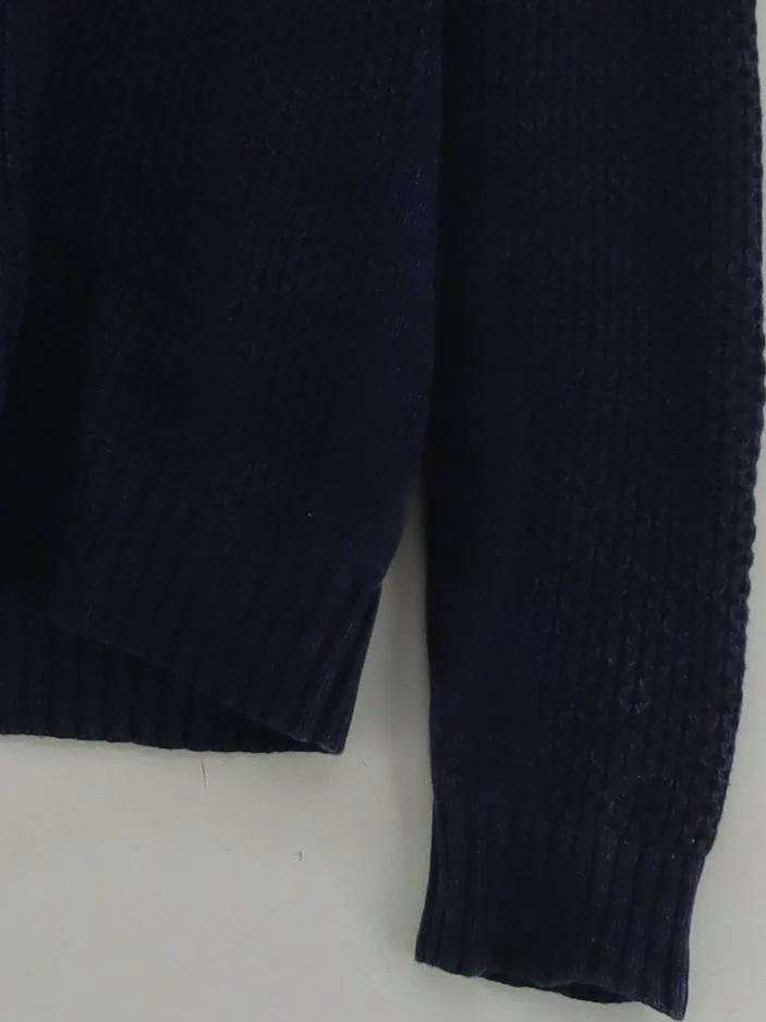 Reiss Men's Jumper S Blue 100% Wool Crew Neck Pullover - Image 4