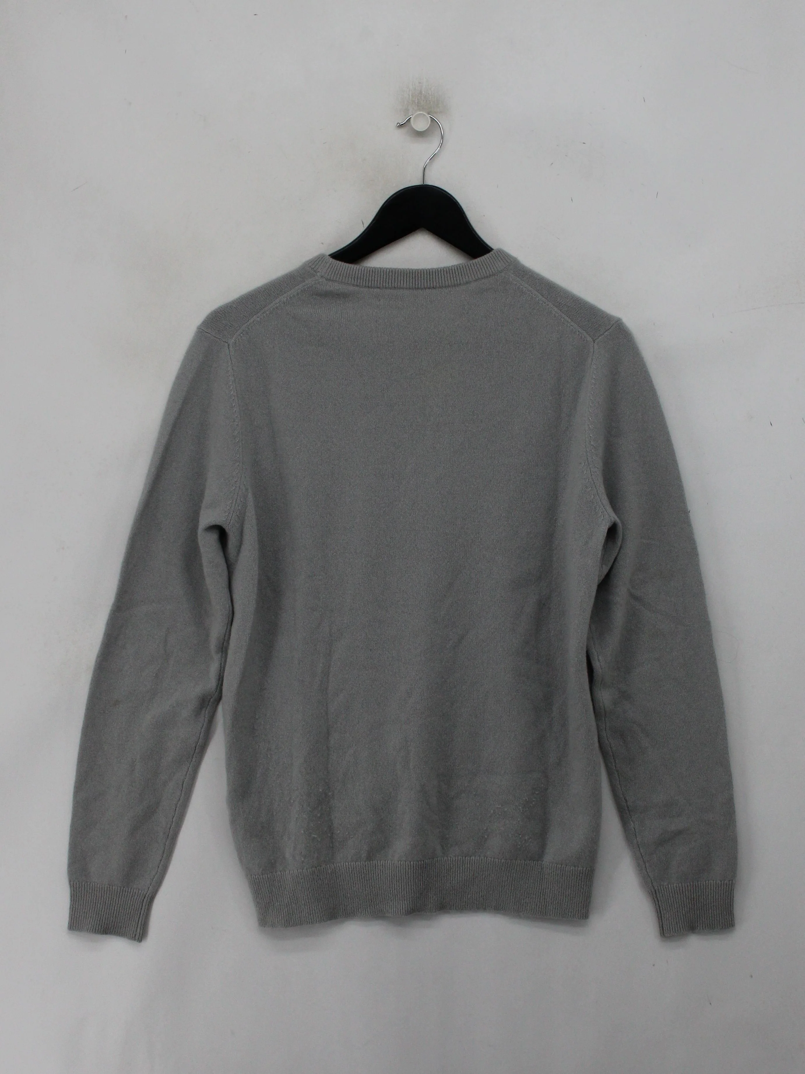 Reiss Men's Jumper S Grey 100% Cashmere Crew Neck Pullover - Image 2