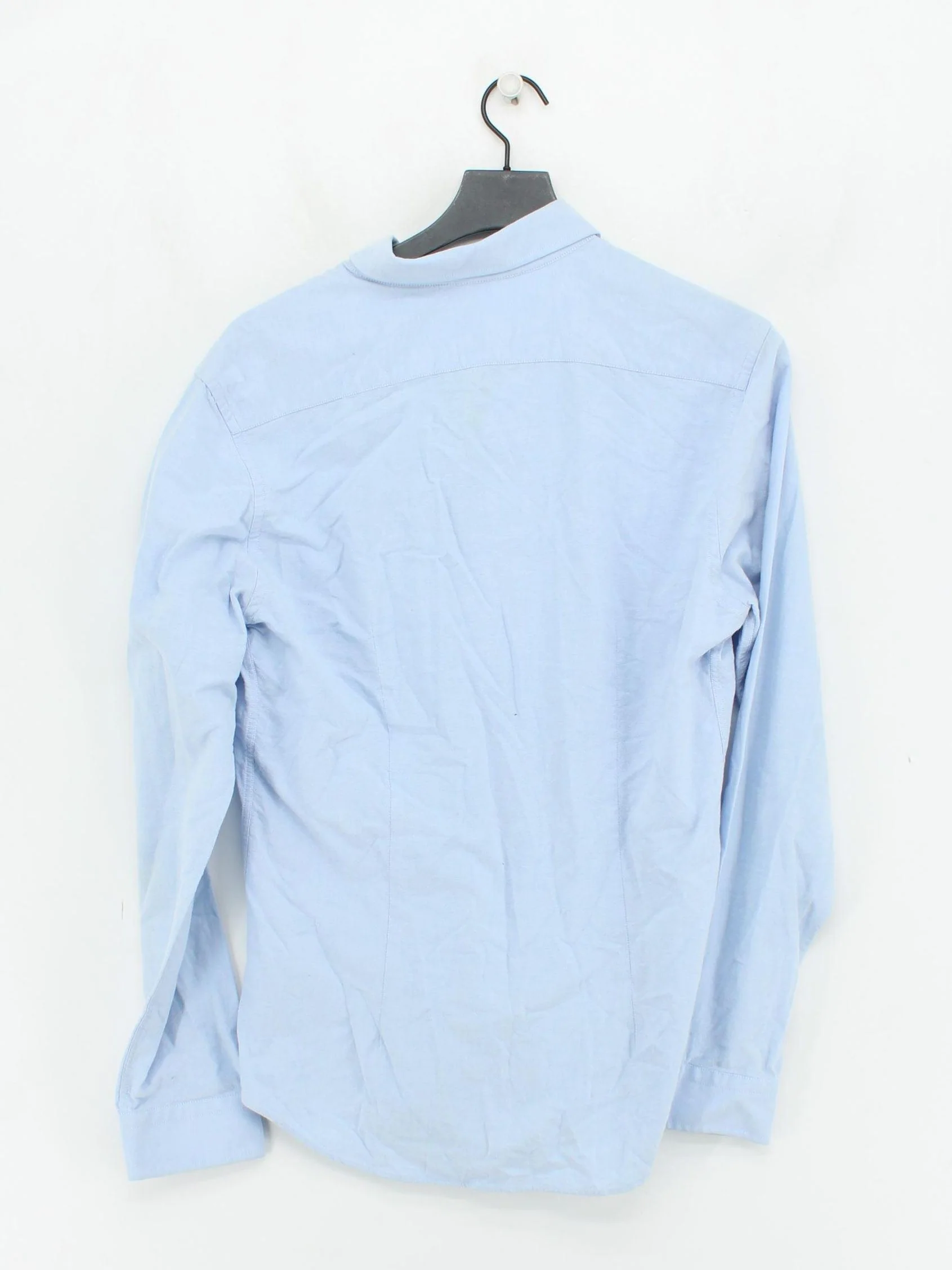 Reiss Men's Shirt L Blue 100% Cotton Basic - Image 2