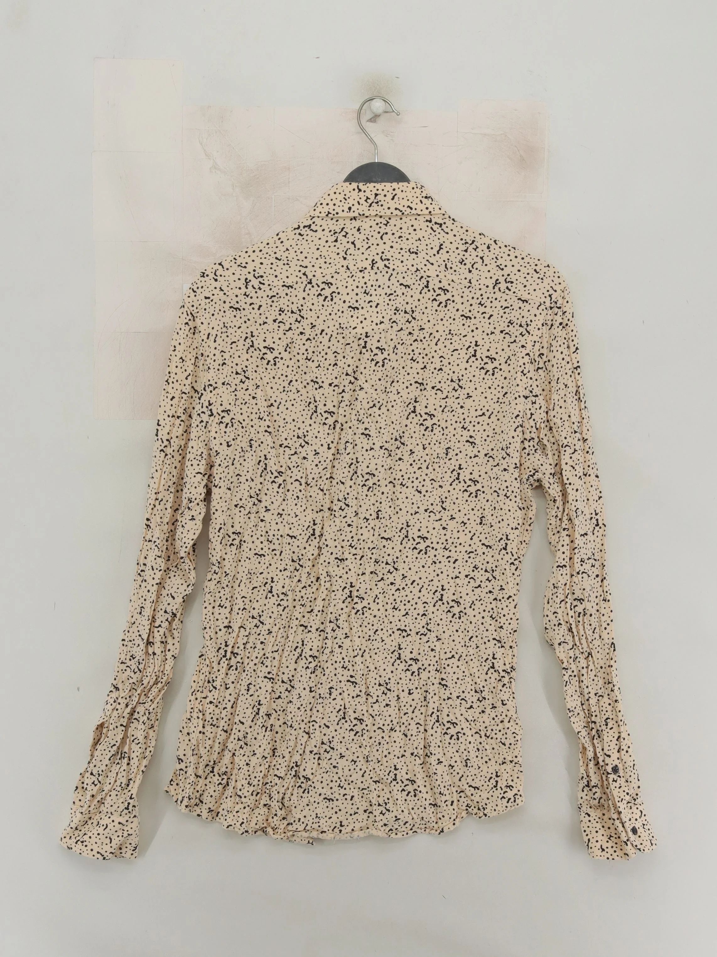 Reiss Men's Shirt L Cream 100% Viscose Basic - Image 2