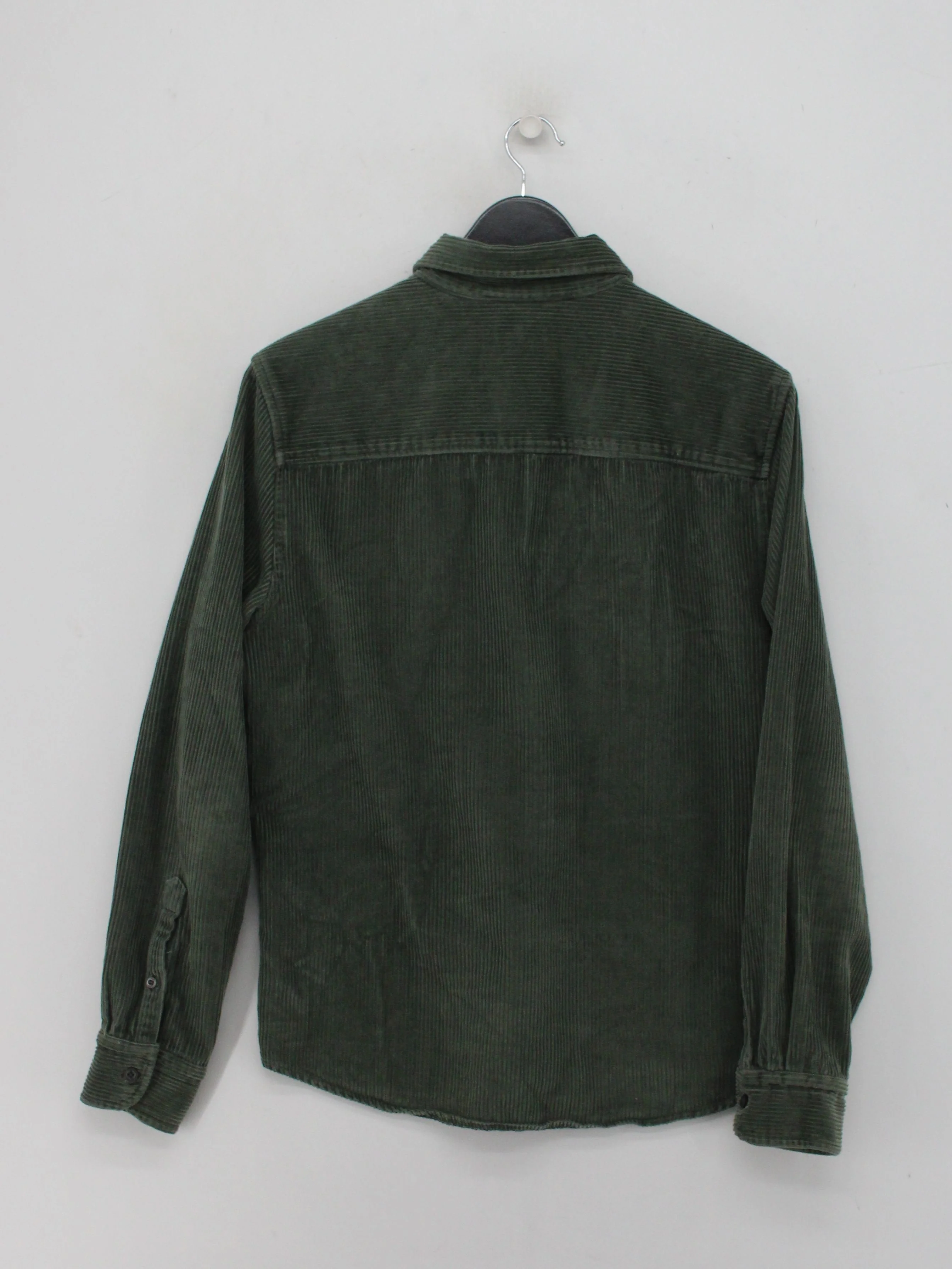 Reiss Men's Shirt L Green 100% Cotton Basic - Image 2